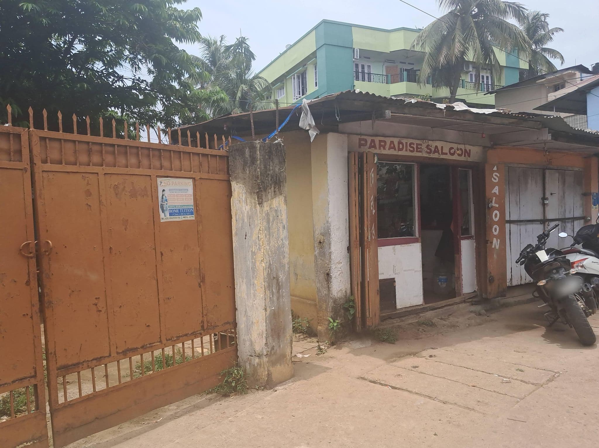 Street view near Rahul store, Guwahati