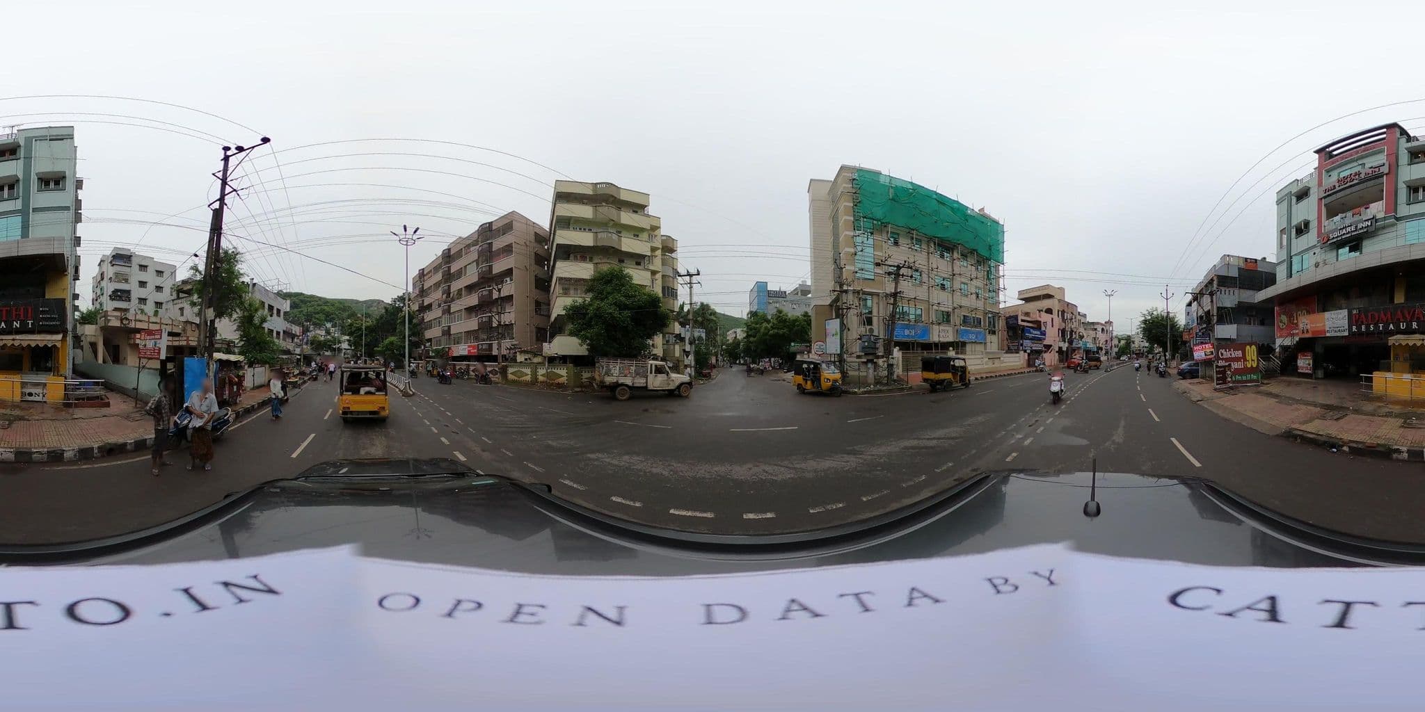 Street view near Hotel Square Inn, Rasapūdipalem — © Catto (CC BY-SA · Mapillary)