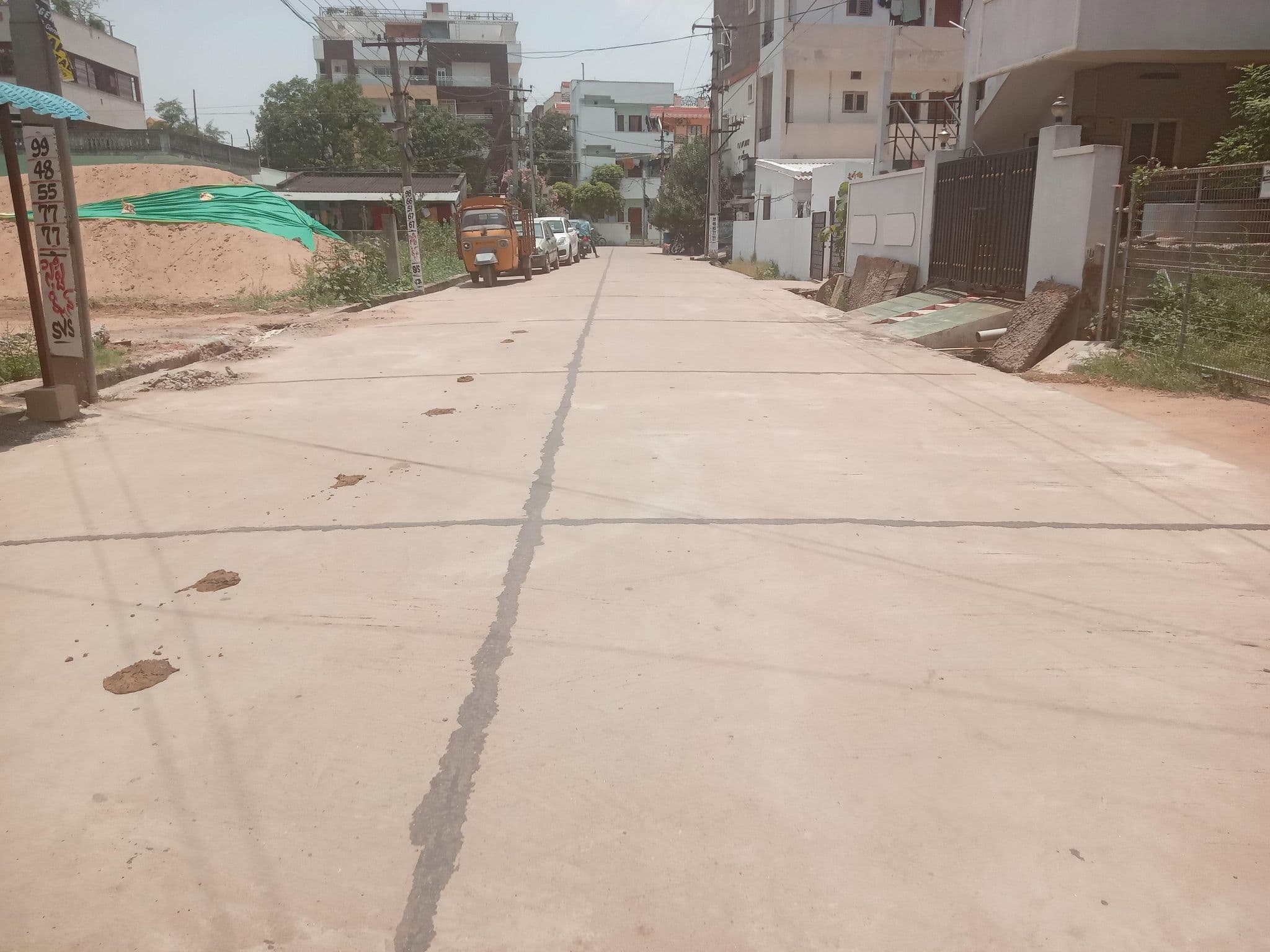 Street view near Homes & Villas, Kānūru — © bhavana123 (CC BY-SA · Mapillary)