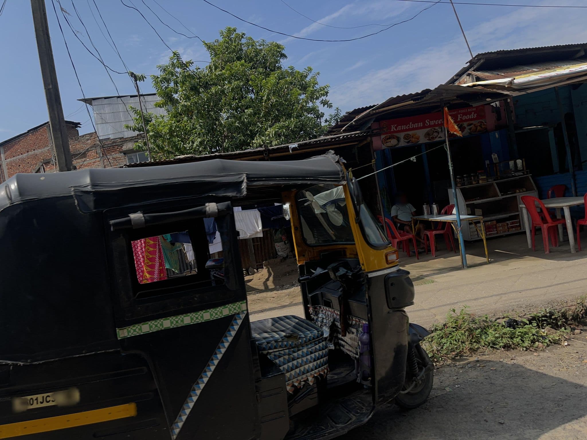 Street view near Kanchan Sweet And Foods, Dispur — © SarinWasim (CC BY-SA · Mapillary)