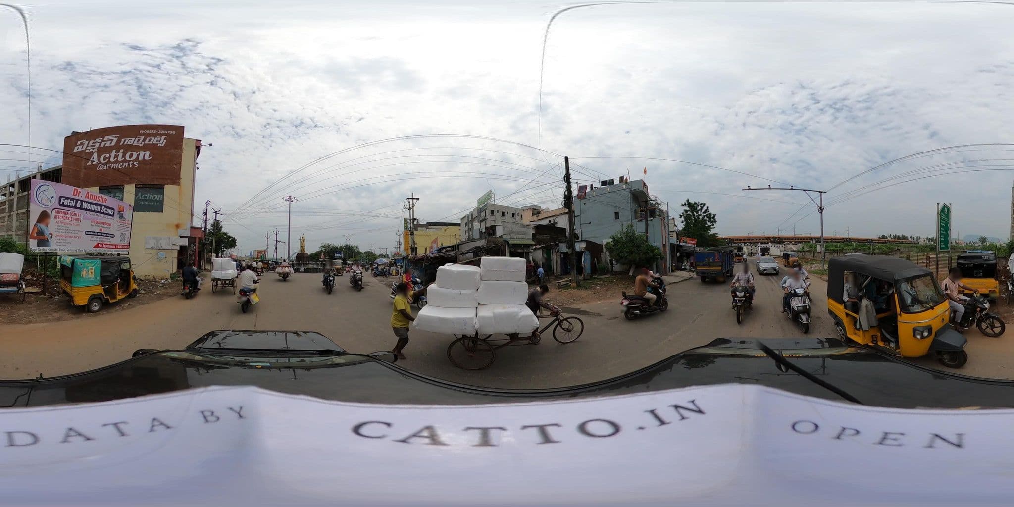 Street view near VR Grand, Vizianagaram — © Catto (CC BY-SA · Mapillary)