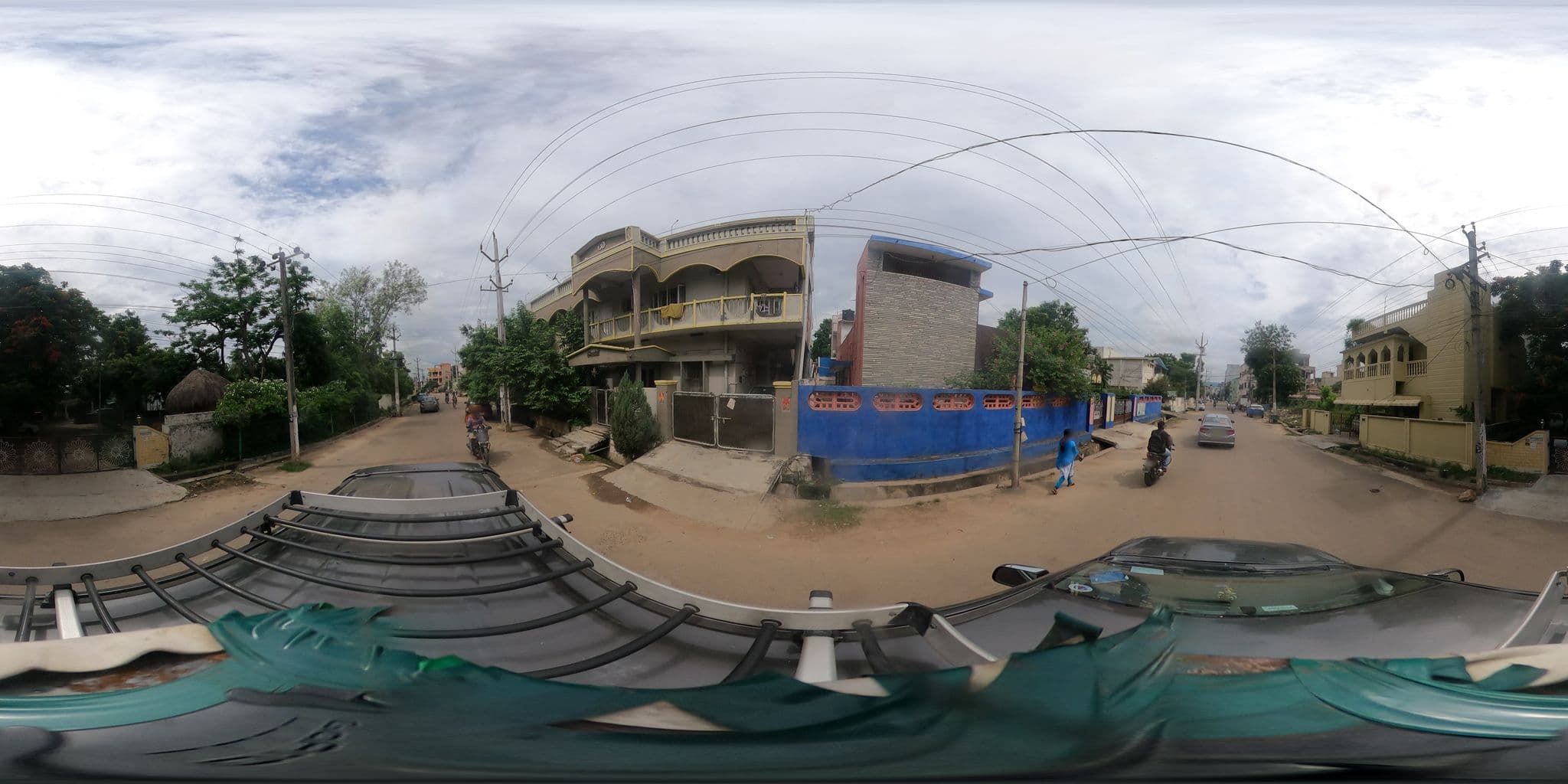 Street view near SVR Gopal Residency, Vizianagaram — © mraj (CC BY-SA · Mapillary)
