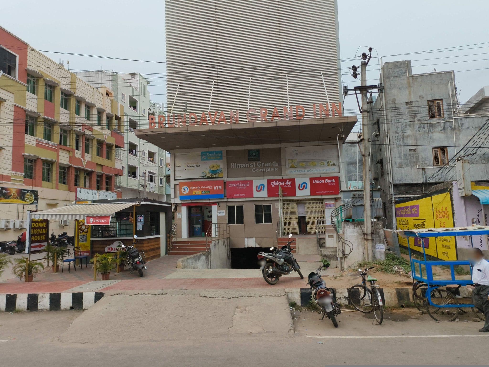 Street view near Sri Brundavan Grand Inn, Anakapalle — © ph4ni (CC BY-SA · Mapillary)