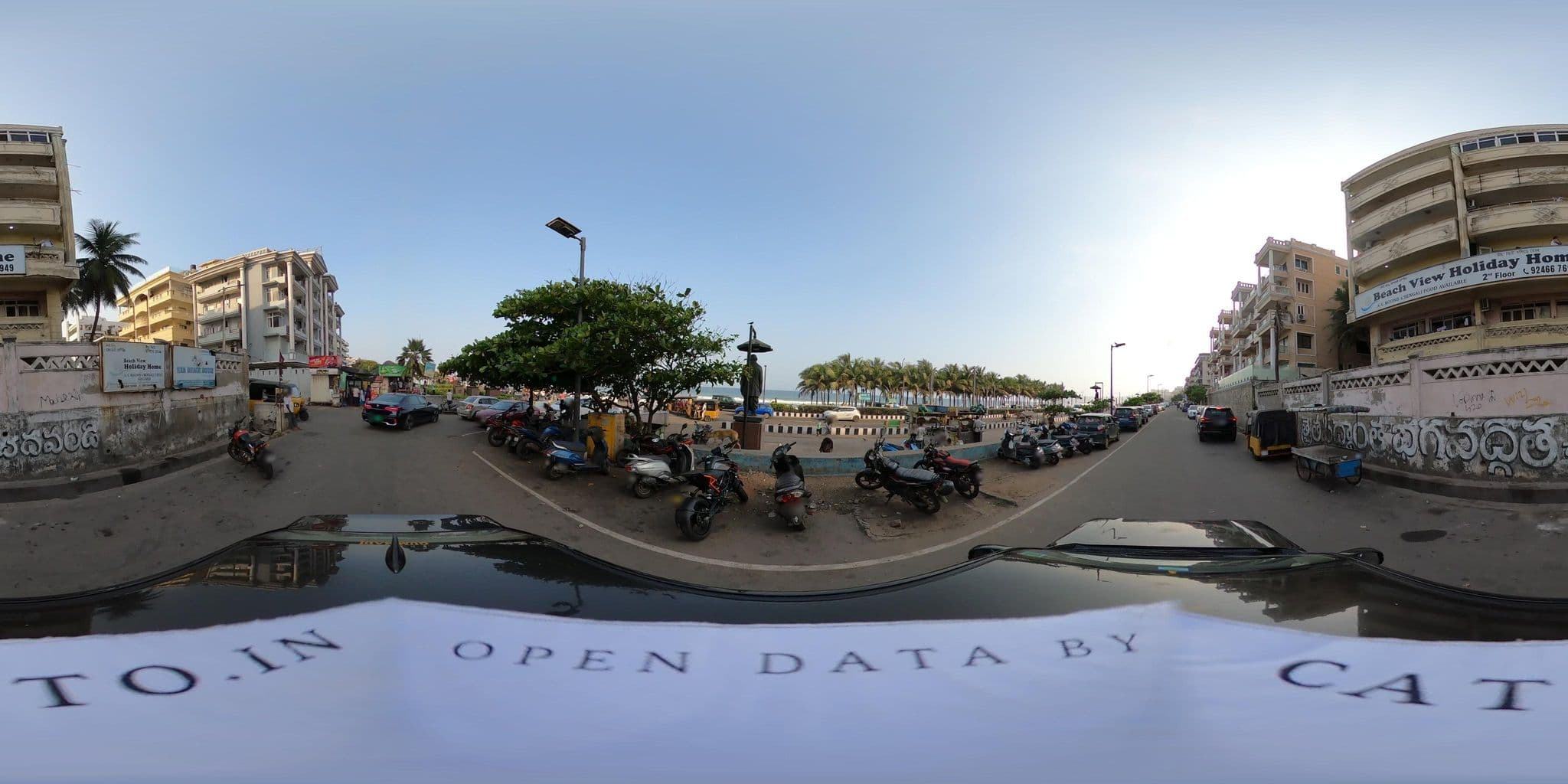 Street view near Beach View Holiday Home, Rasapūdipalem — © Catto (CC BY-SA · Mapillary)