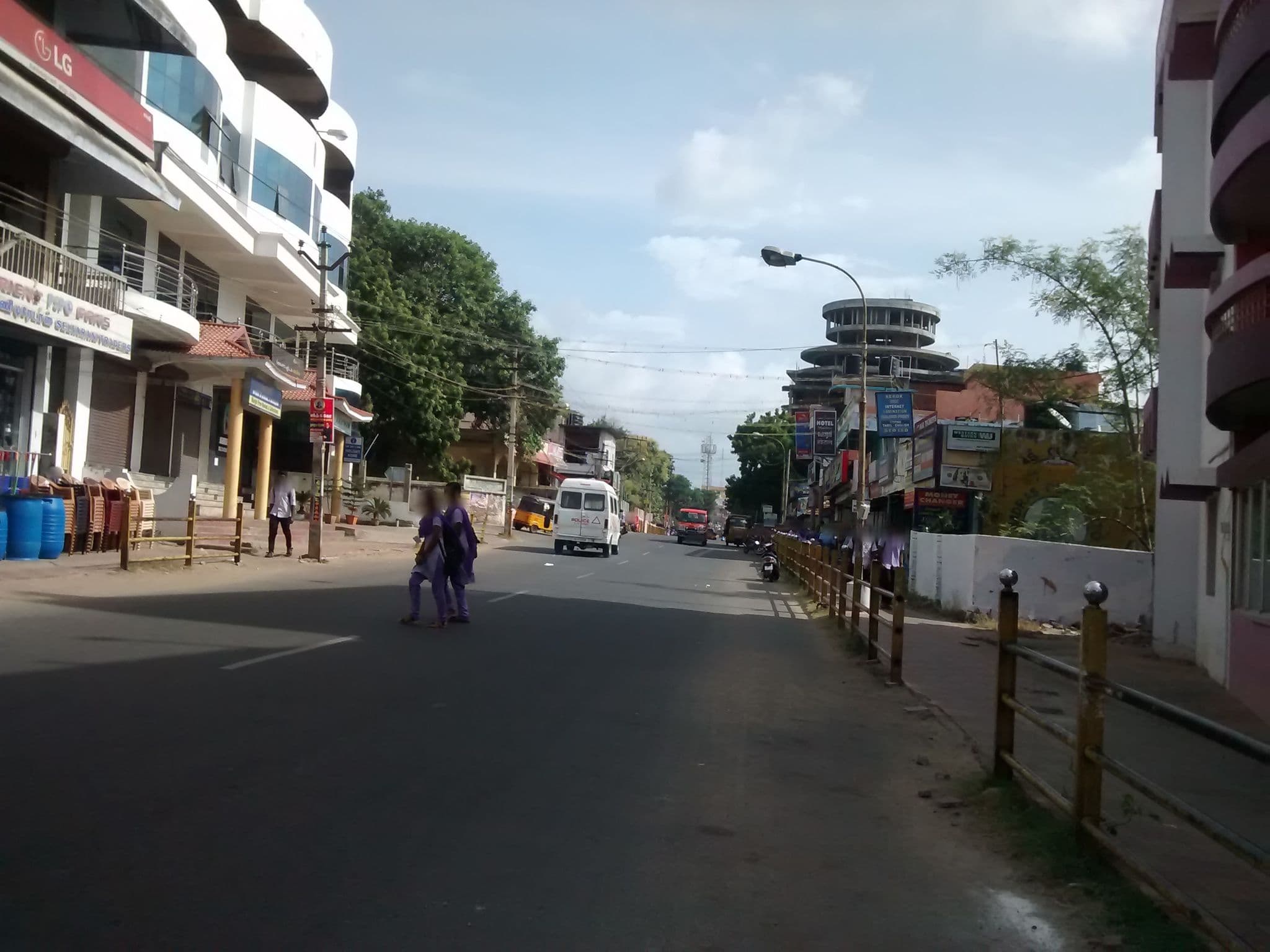 Street view near Ganga, Kanniyākumāri — © chethan (CC BY-SA · Mapillary)