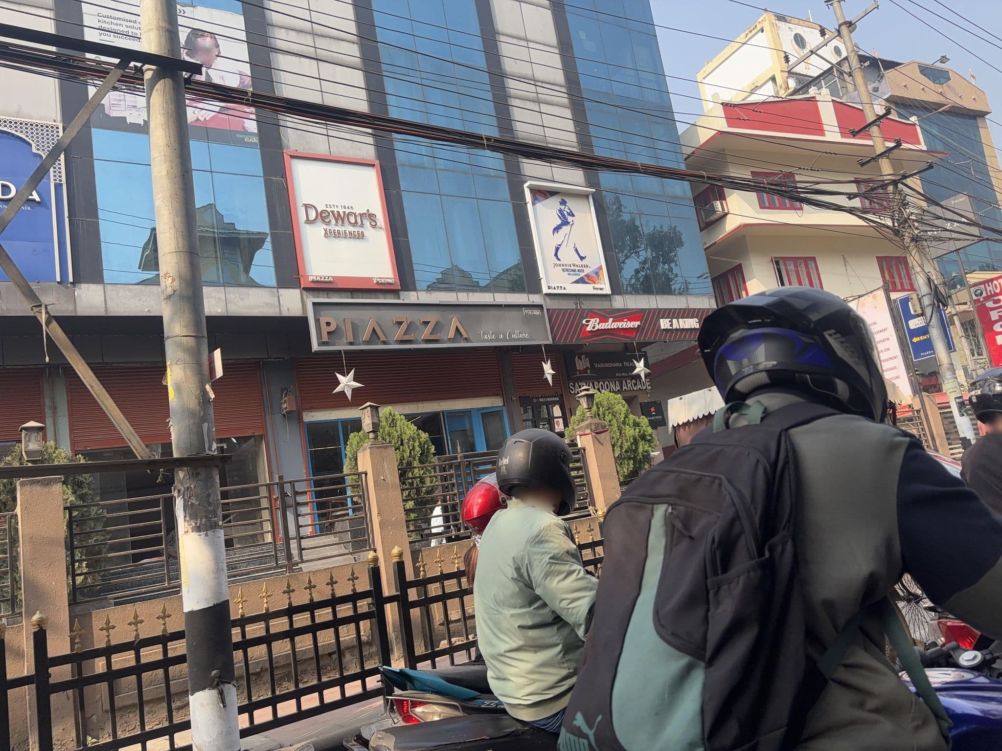 Street view near Hotel orchid, Guwahati