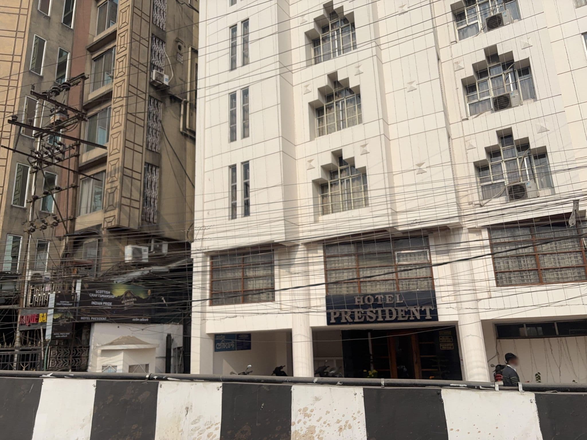 Street view near HOTEL PRESIDENT, Guwahati