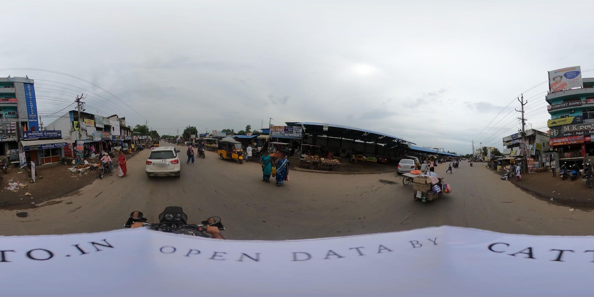 Street view near Vizvit Lodge, Kottavalasa — © Catto (CC BY-SA · Mapillary)