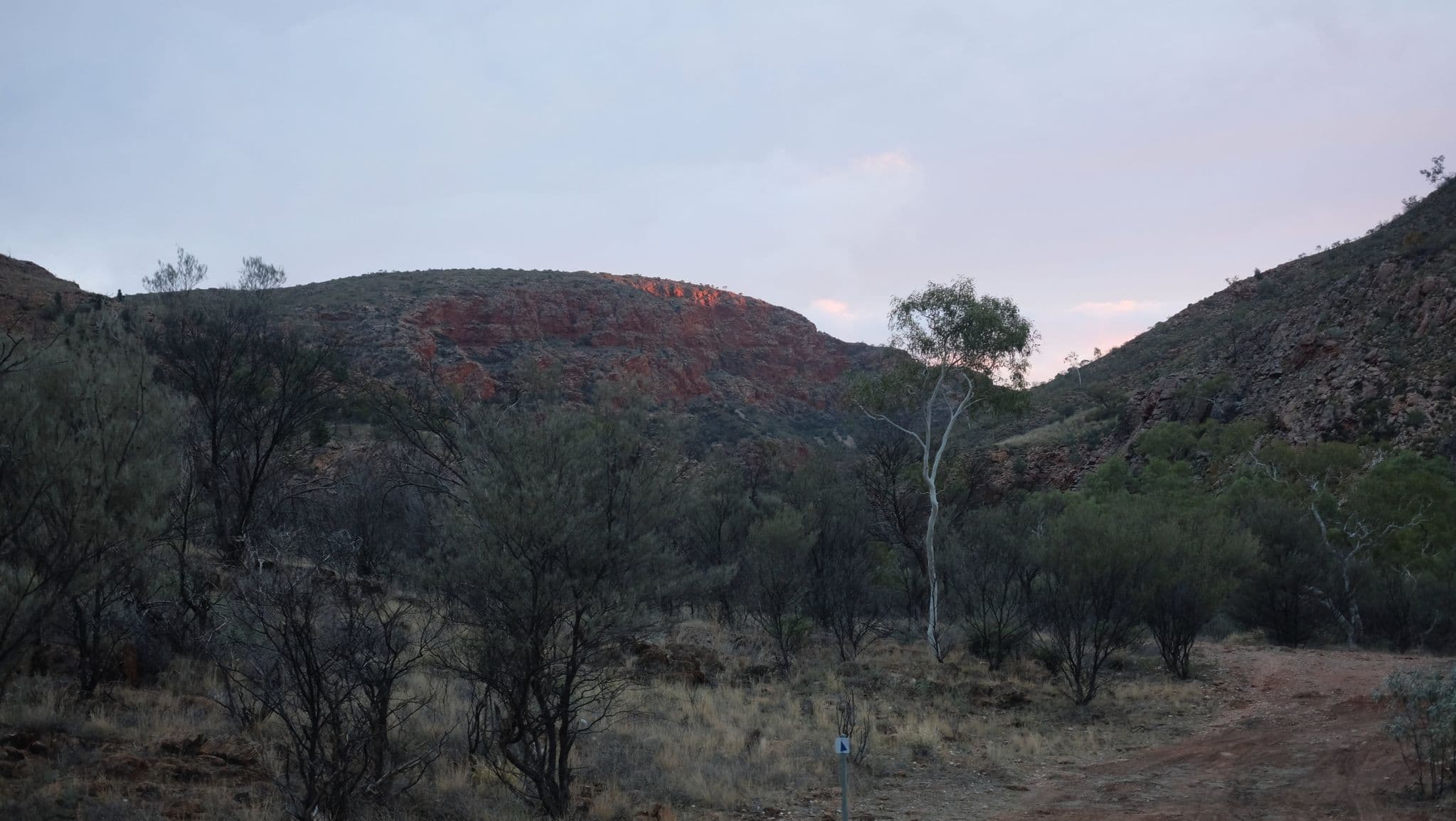 Street view near Hugh Gorge Campsite, Larapinta — © quitetall (CC BY-SA · Mapillary)