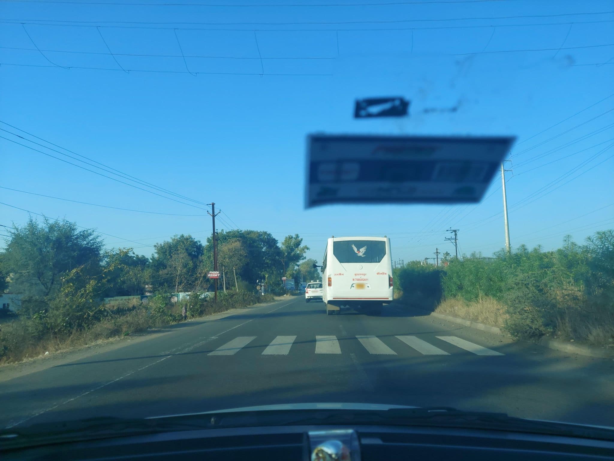 Street view near M. S. Hotel, Mānglya — © amaldatta555 (CC BY-SA · Mapillary)