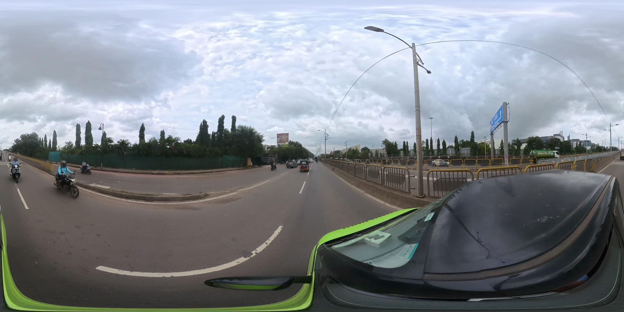Street view near jagdamba hotel, Pimpri — © skysign (CC BY-SA · Mapillary)