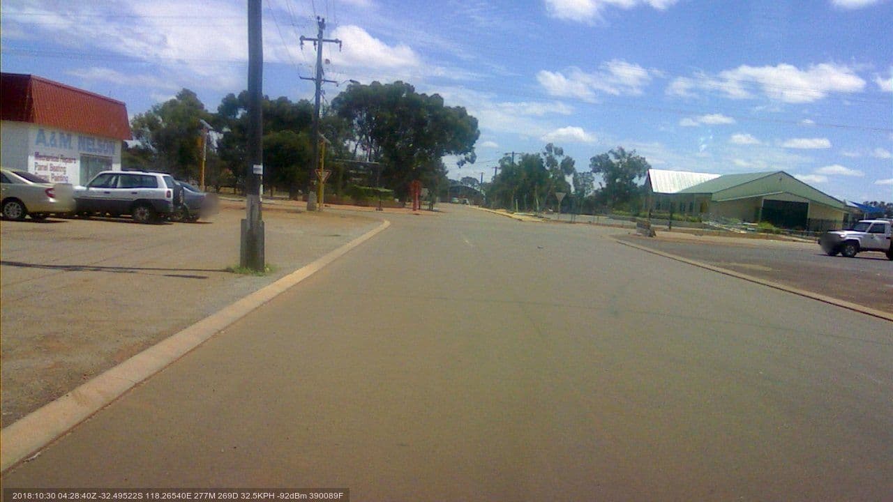 Street view near Kondinin Roadhouse Motel, Merredin — © bob3bob3 (CC BY-SA · Mapillary)