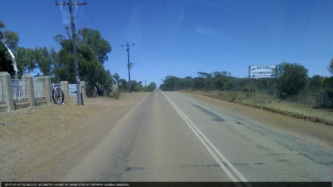 Street view near The Old Convent, Moora — © bob3bob3 (CC BY-SA · Mapillary)