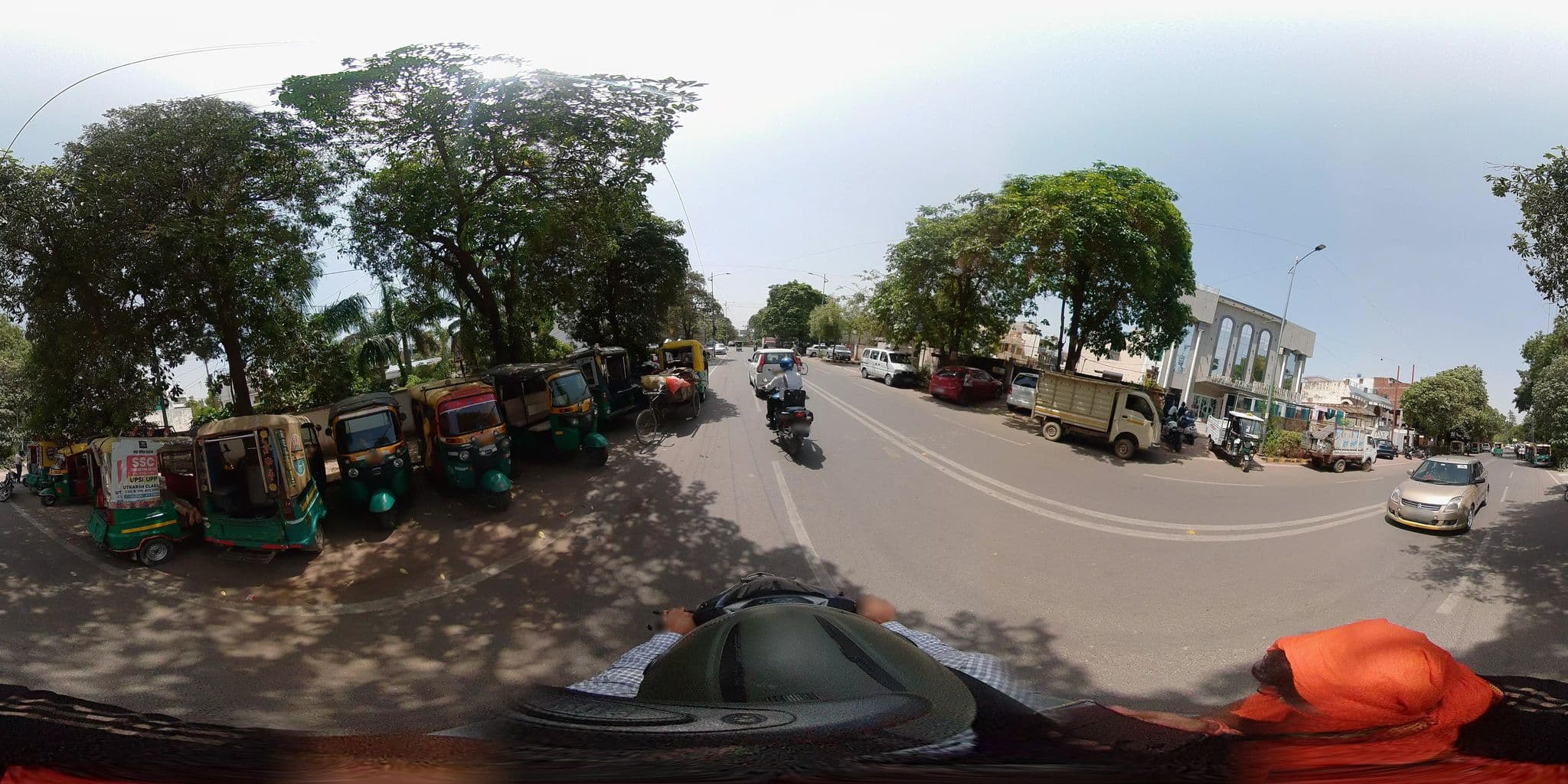 Street view near Blessing Guest House, Prayagraj — © sahilmeena09 (CC BY-SA · Mapillary)