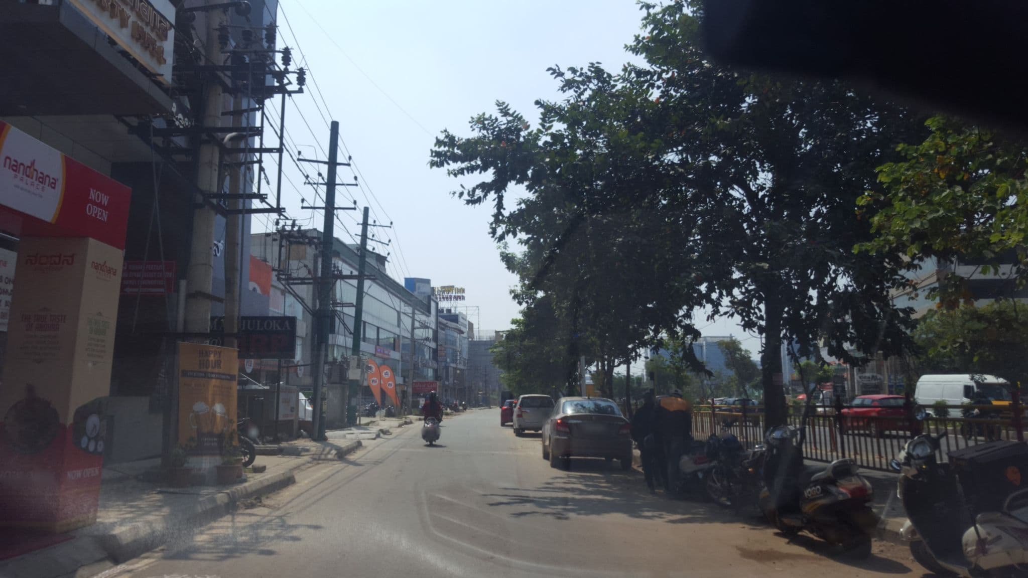 Street view near Nandhana Hotels, Dommasandra