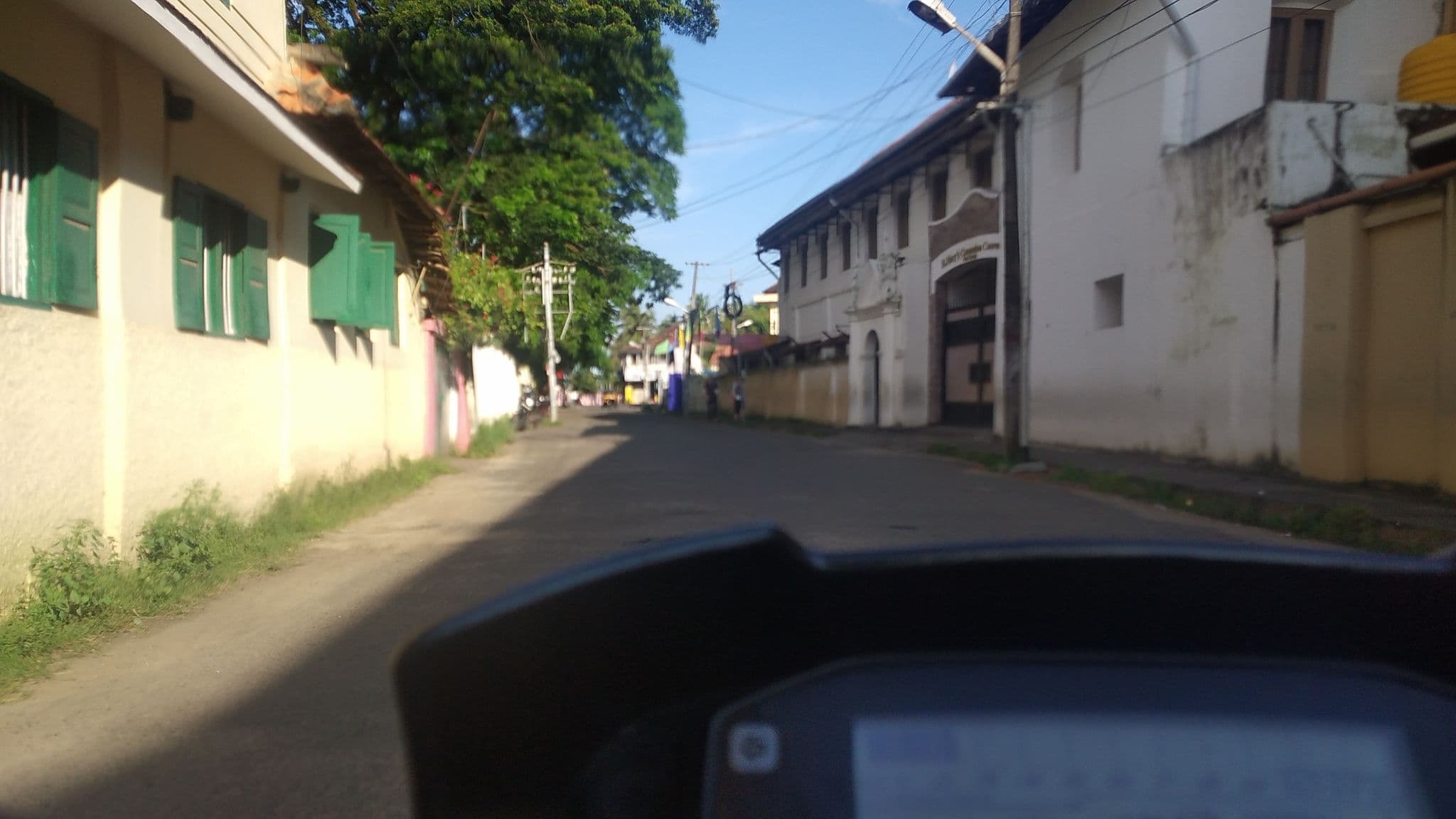 Street view near High School Hostel, Vypīn
