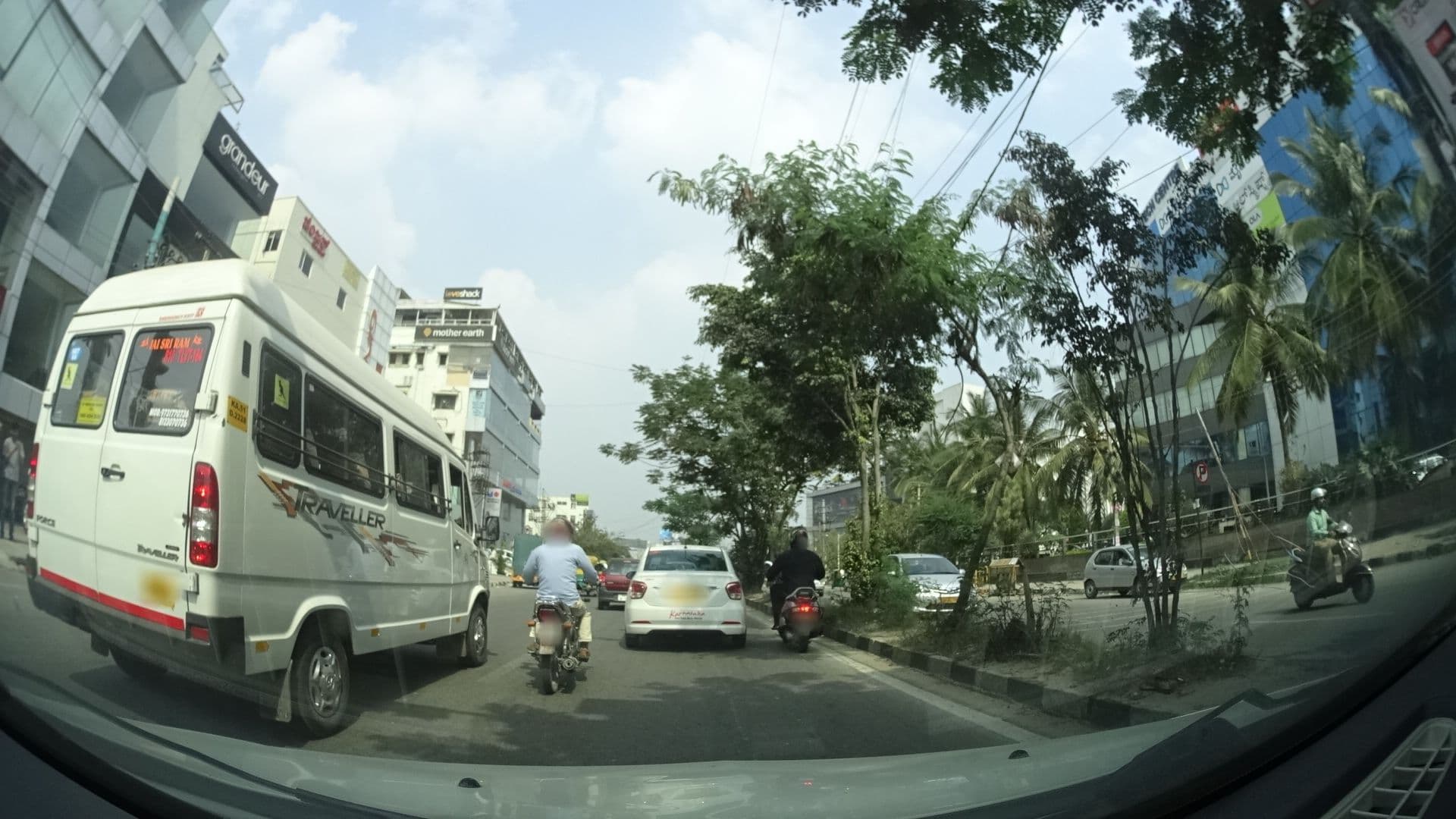 Street view near Ginger Bangalore IRR, Bengaluru