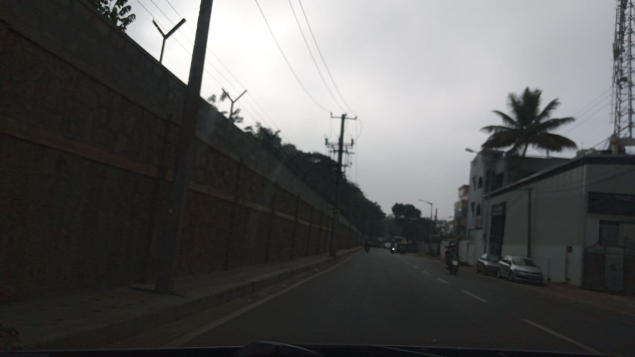 Street view near Krishinton Suites, Bengaluru — © pradeepbv (CC BY-SA · Mapillary)