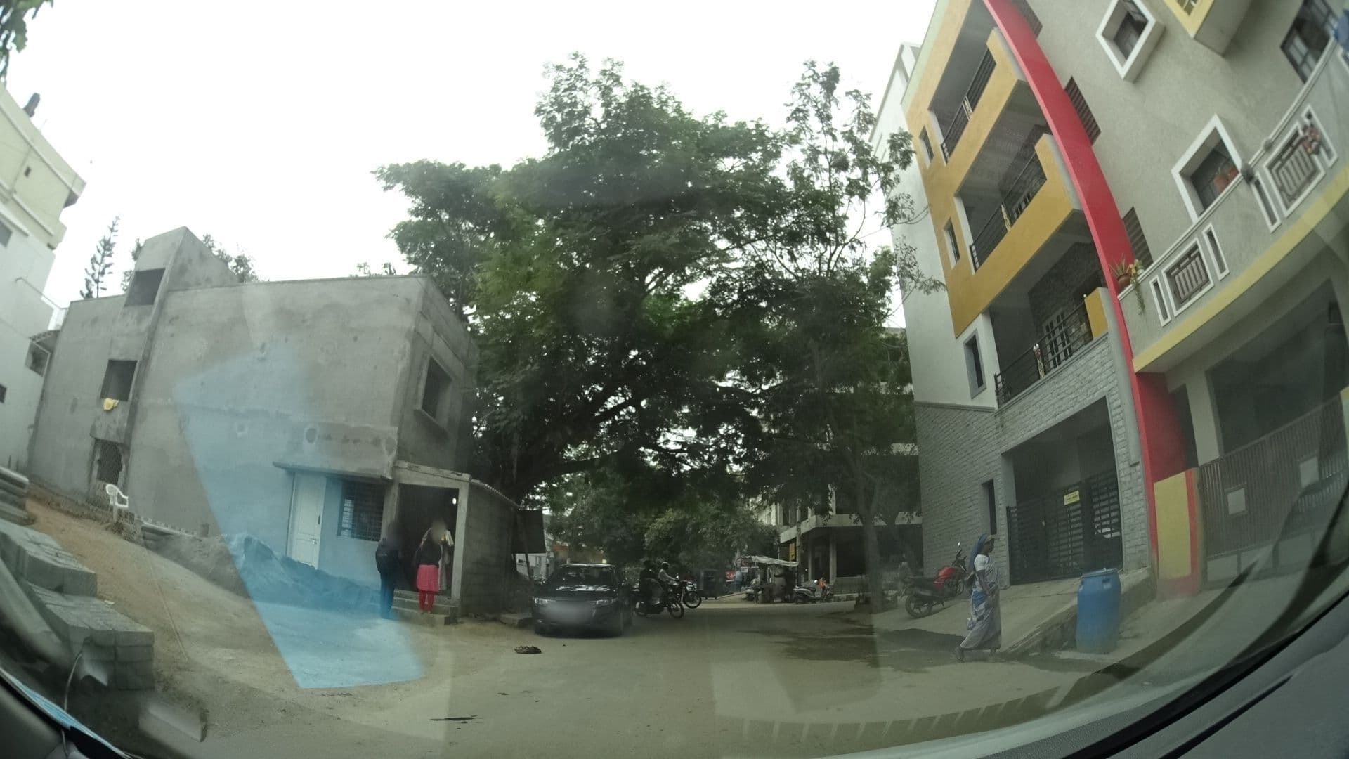 Street view near Sri Thirumala Residency, Dommasandra