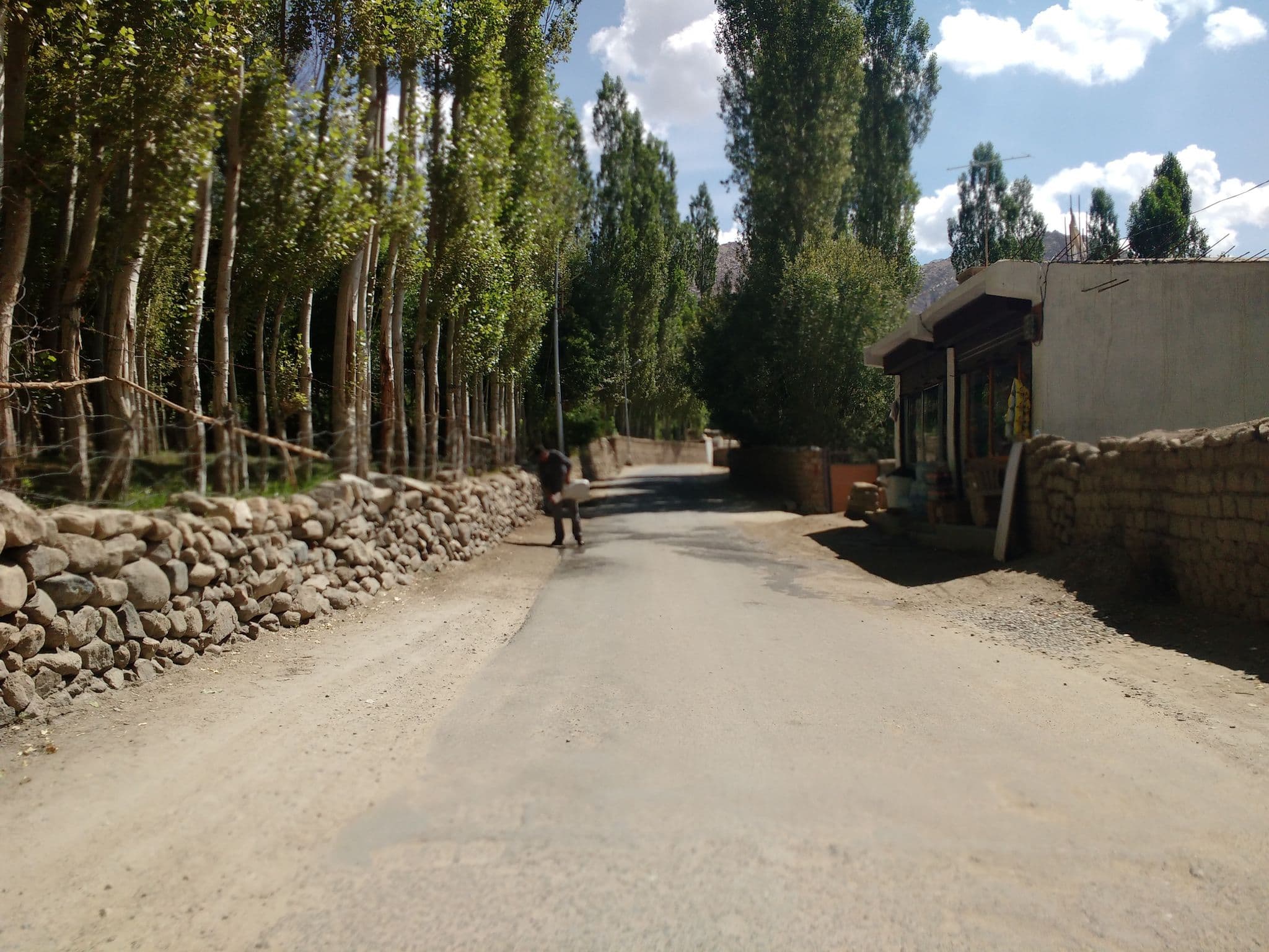 Street view near Stiri, Leh