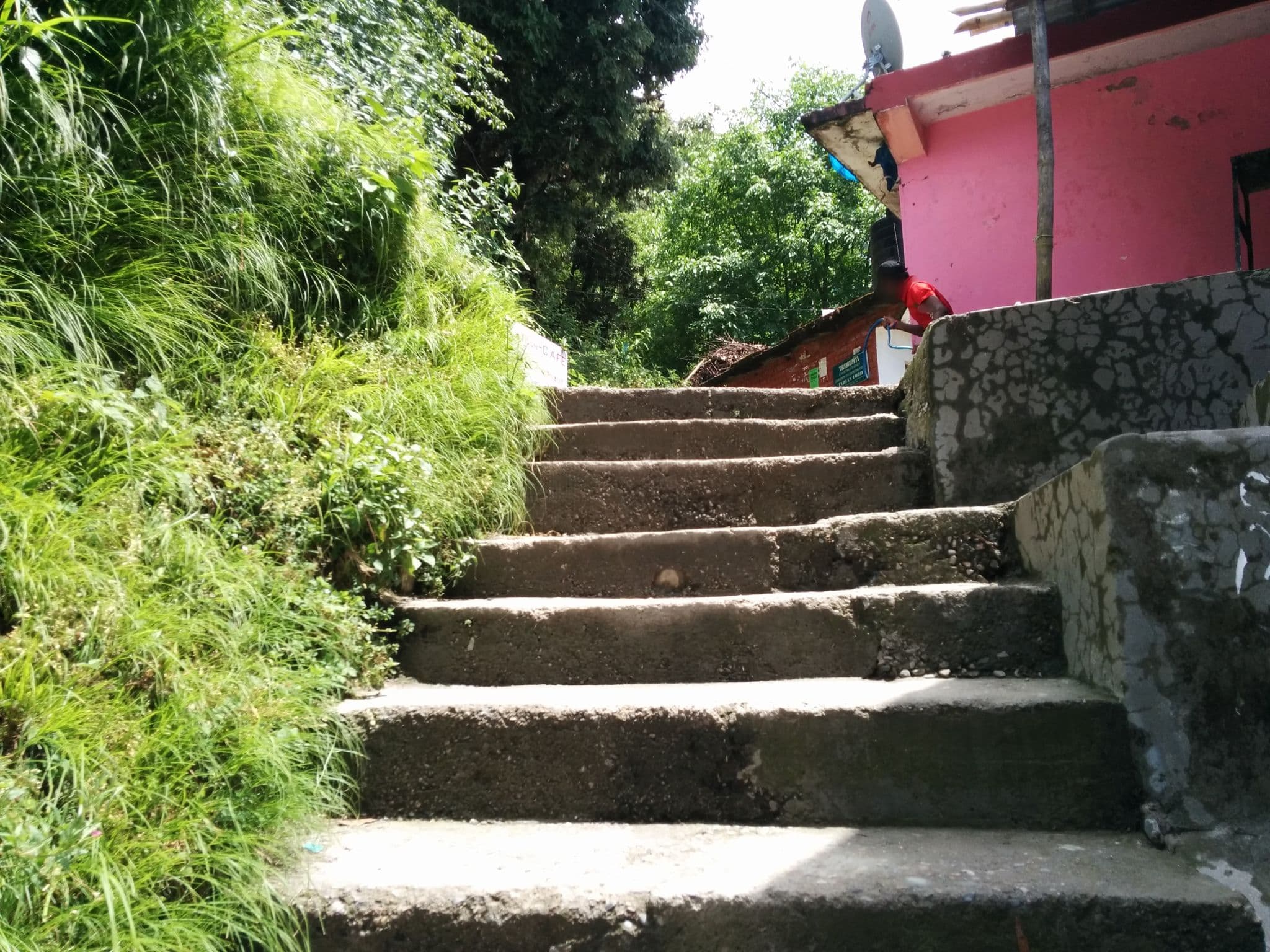 Street view near La Siesta, Dharamsala — © sashazykov (CC BY-SA · Mapillary)