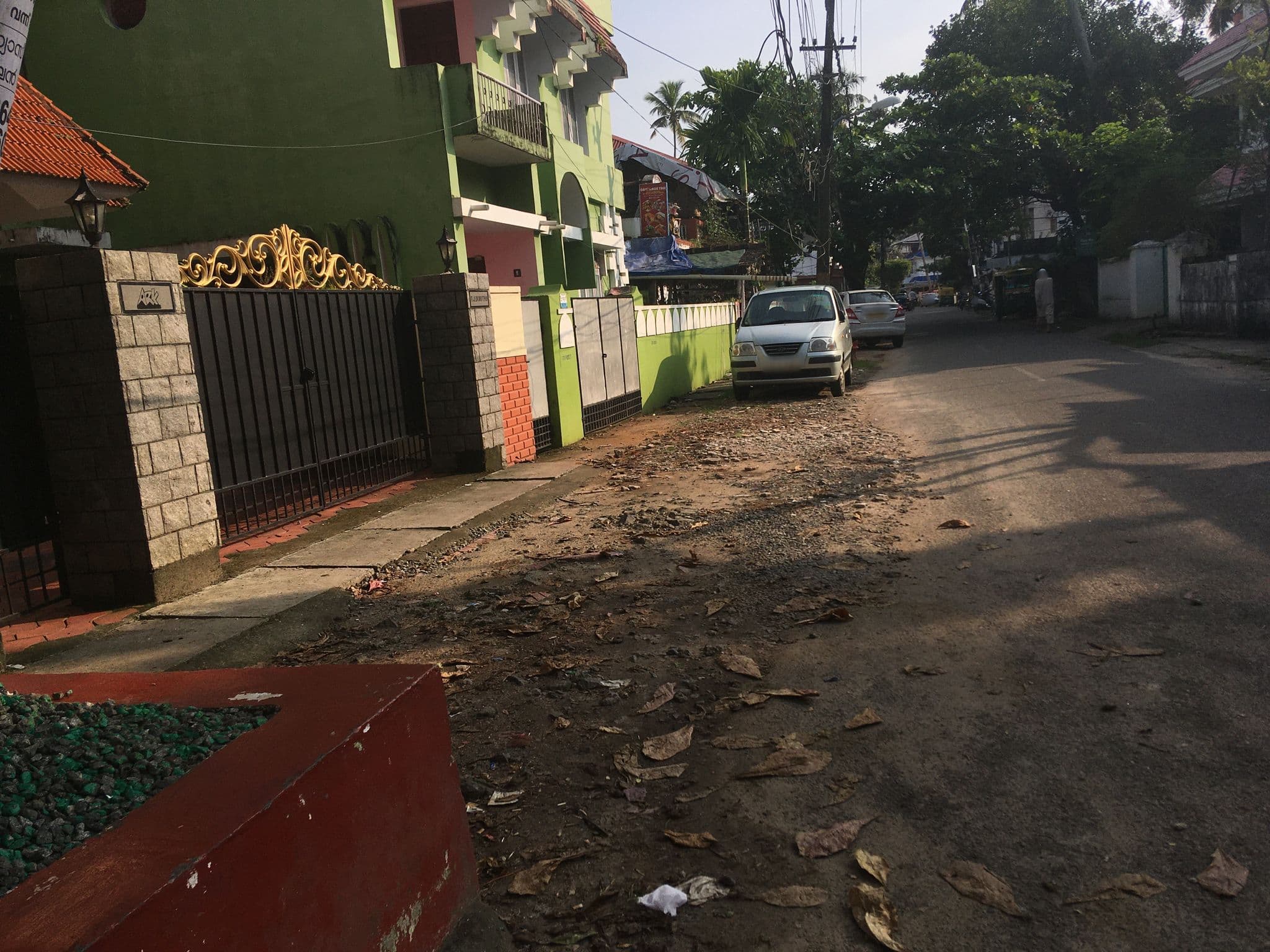 Street view near Casa Mia Homestay, Vypīn