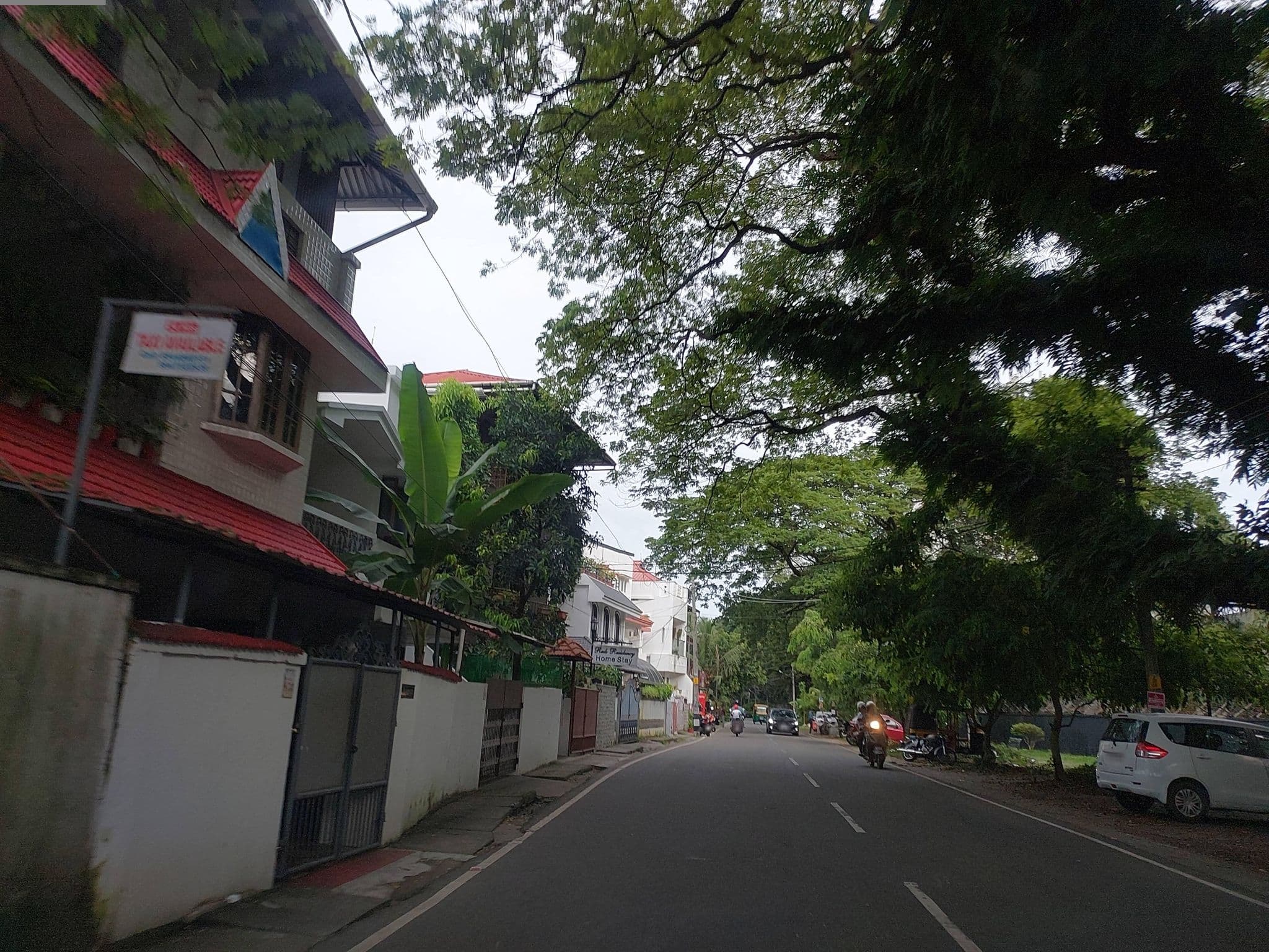 Street view near Reds residency Homestay, Vypīn