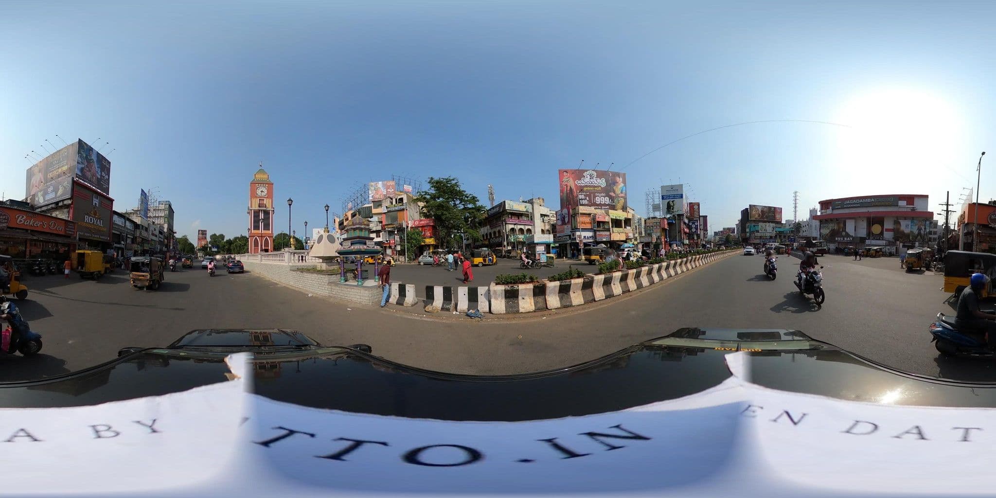 Street view near Sabari Mess, Rasapūdipalem — © Catto (CC BY-SA · Mapillary)