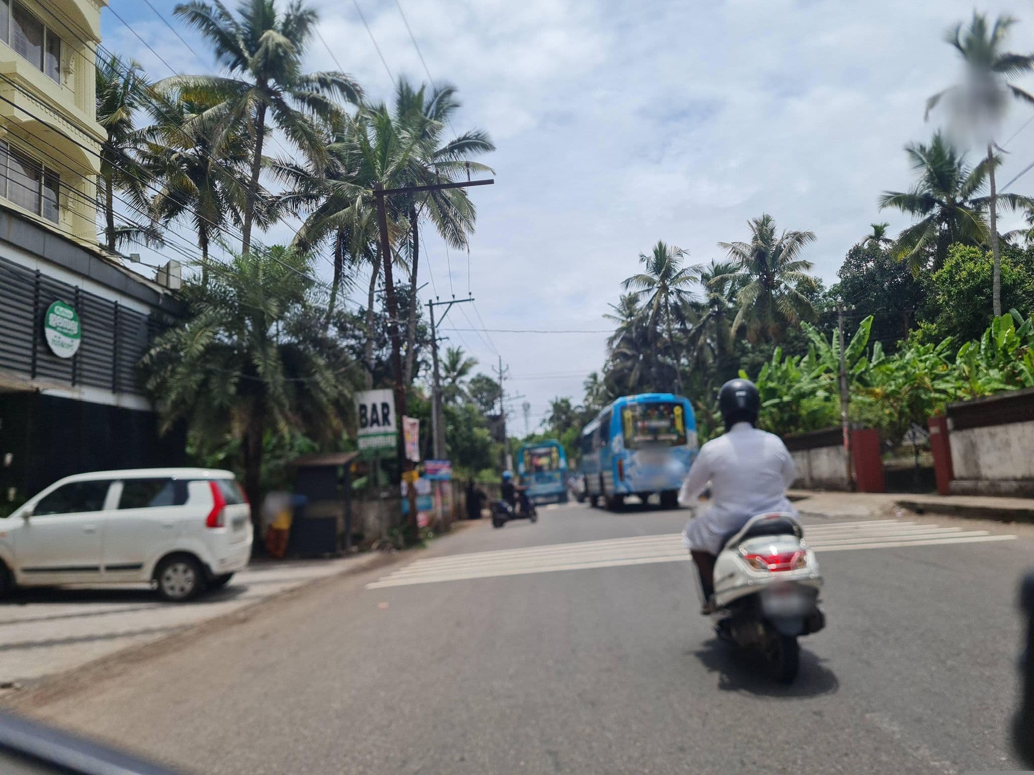 Street view near Sky Palace, Kannur — © dinshkm (CC BY-SA · Mapillary)