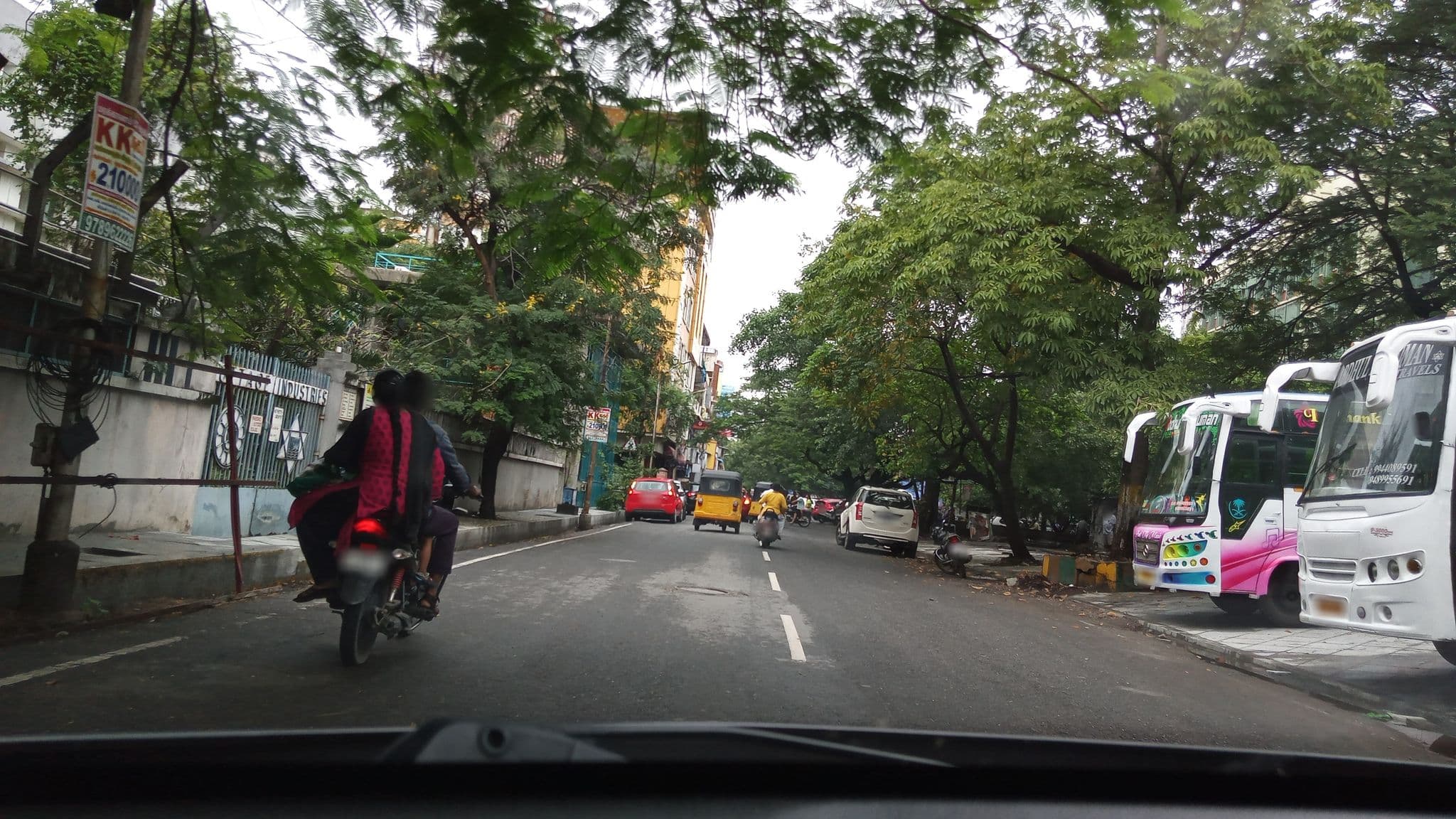 Street view near Cottage Guest house, Puducherry — © pradeepbv (CC BY-SA · Mapillary)