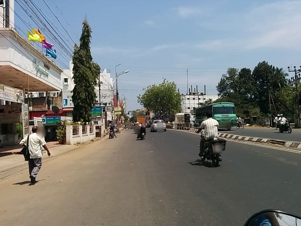 Street view near Hotel Vijayendra, Puducherry — © sashazykov (CC BY-SA · Mapillary)