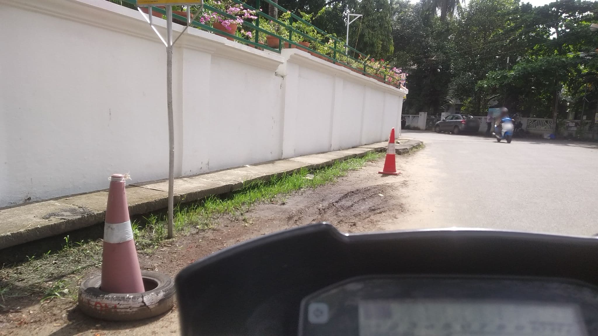 Street view near Ideal Residency, Kanayannur