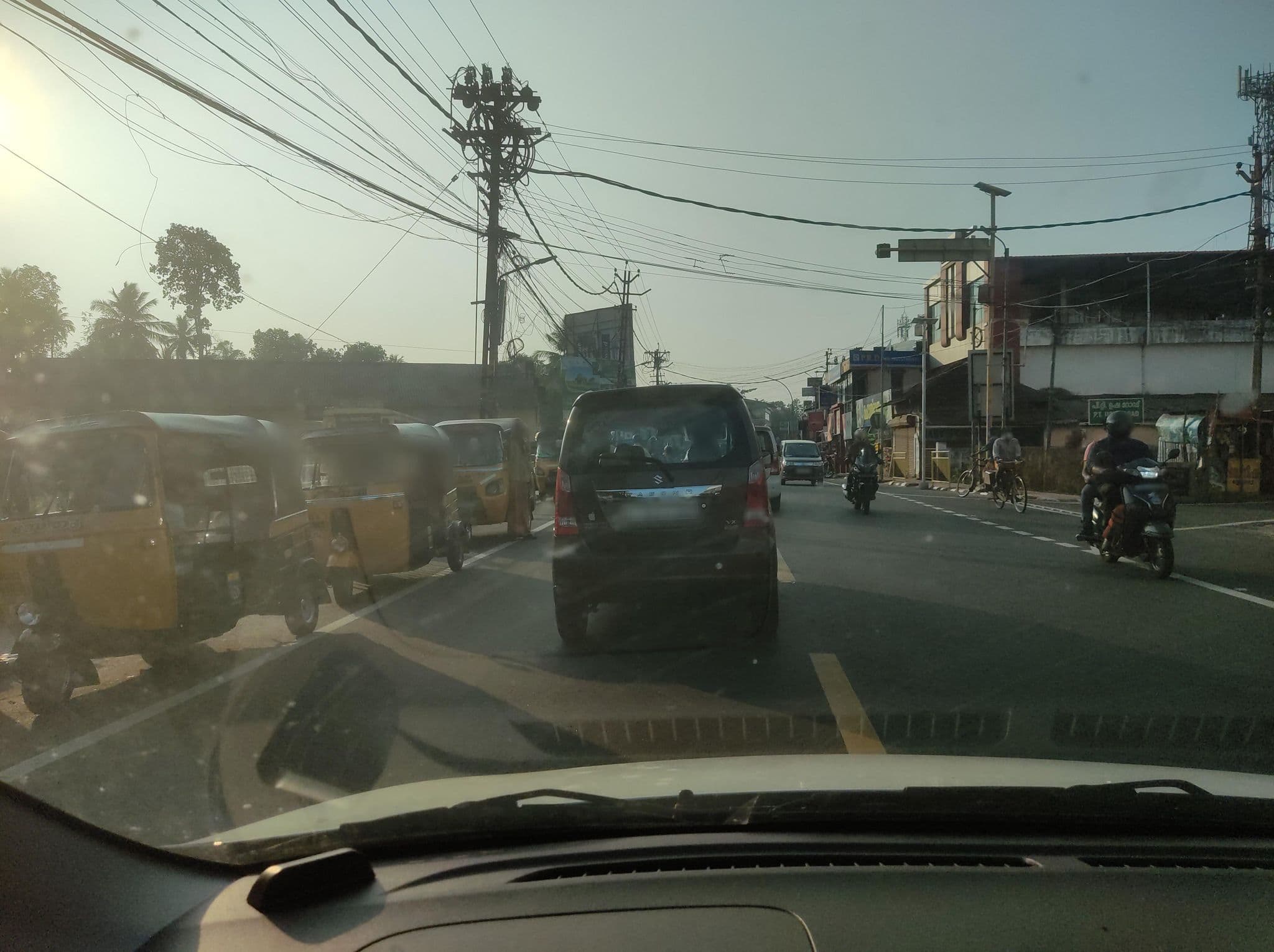 Street view near Raj International, Chengannūr — © V15 (CC BY-SA · Mapillary)