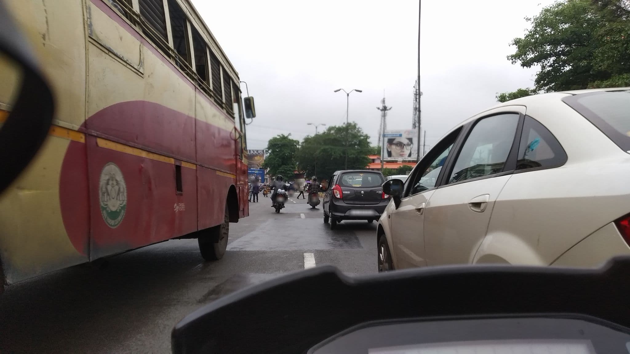 Street view near Saya's kitchen, Haripād — © jothishbabu (CC BY-SA · Mapillary)