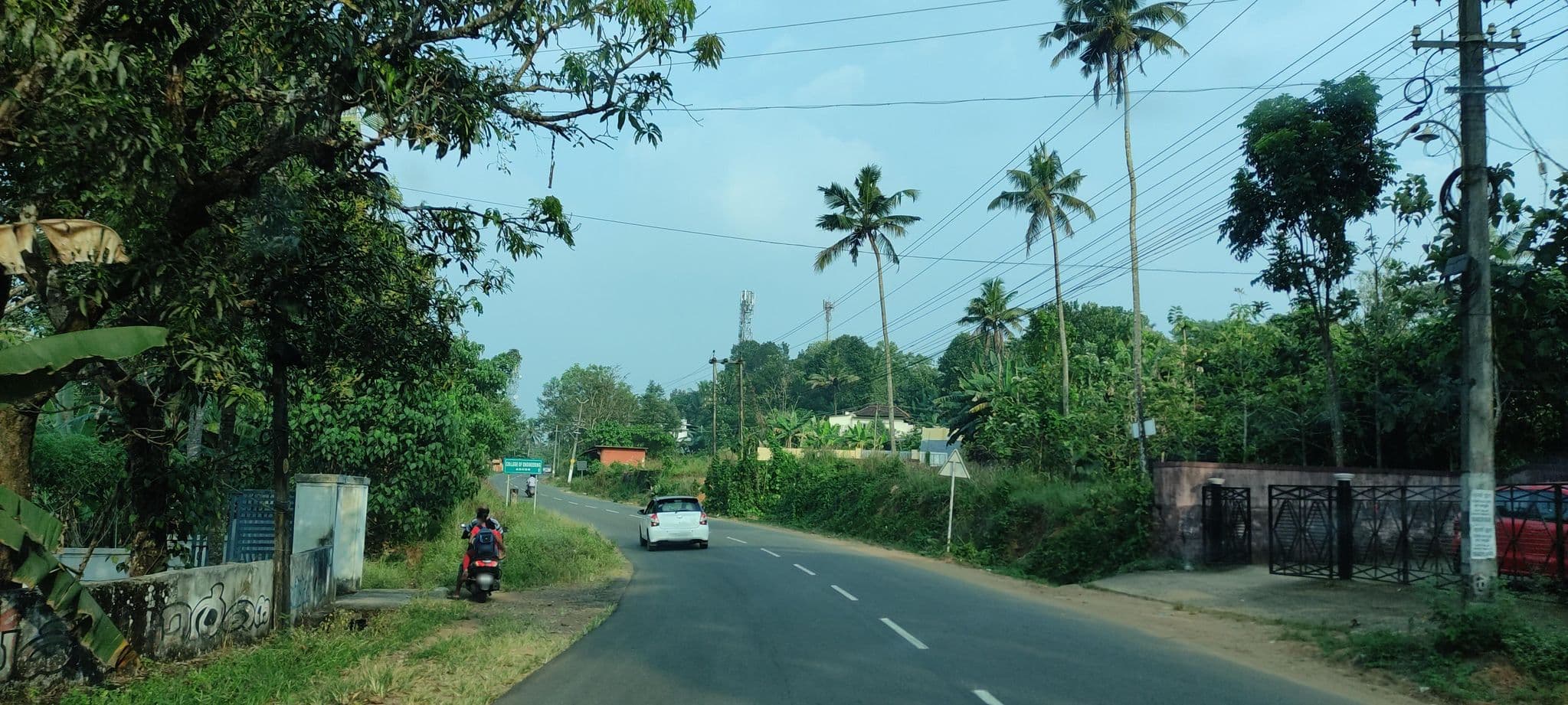 Street view near Penial Hostel, Adūr — © V15 (CC BY-SA · Mapillary)