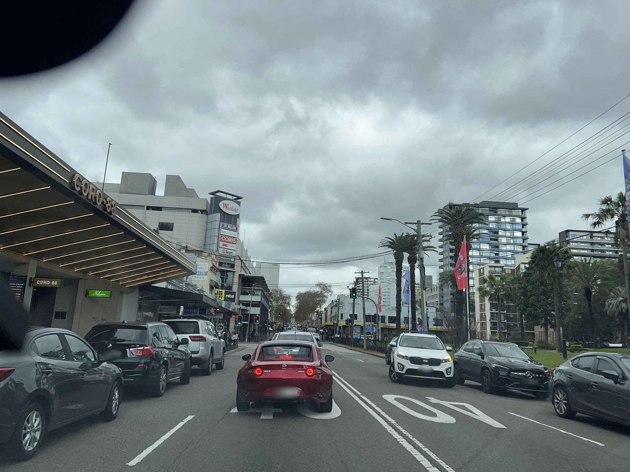 Street view near Crowne Plaza, Burwood — © jlstudio (CC BY-SA · Mapillary)