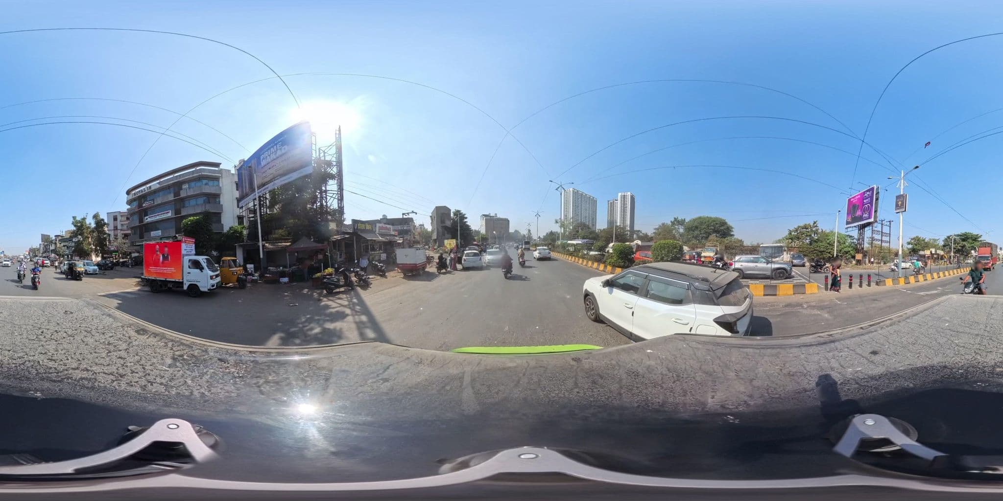 Street view near dosa king, Hinjawadi — © skysign (CC BY-SA · Mapillary)