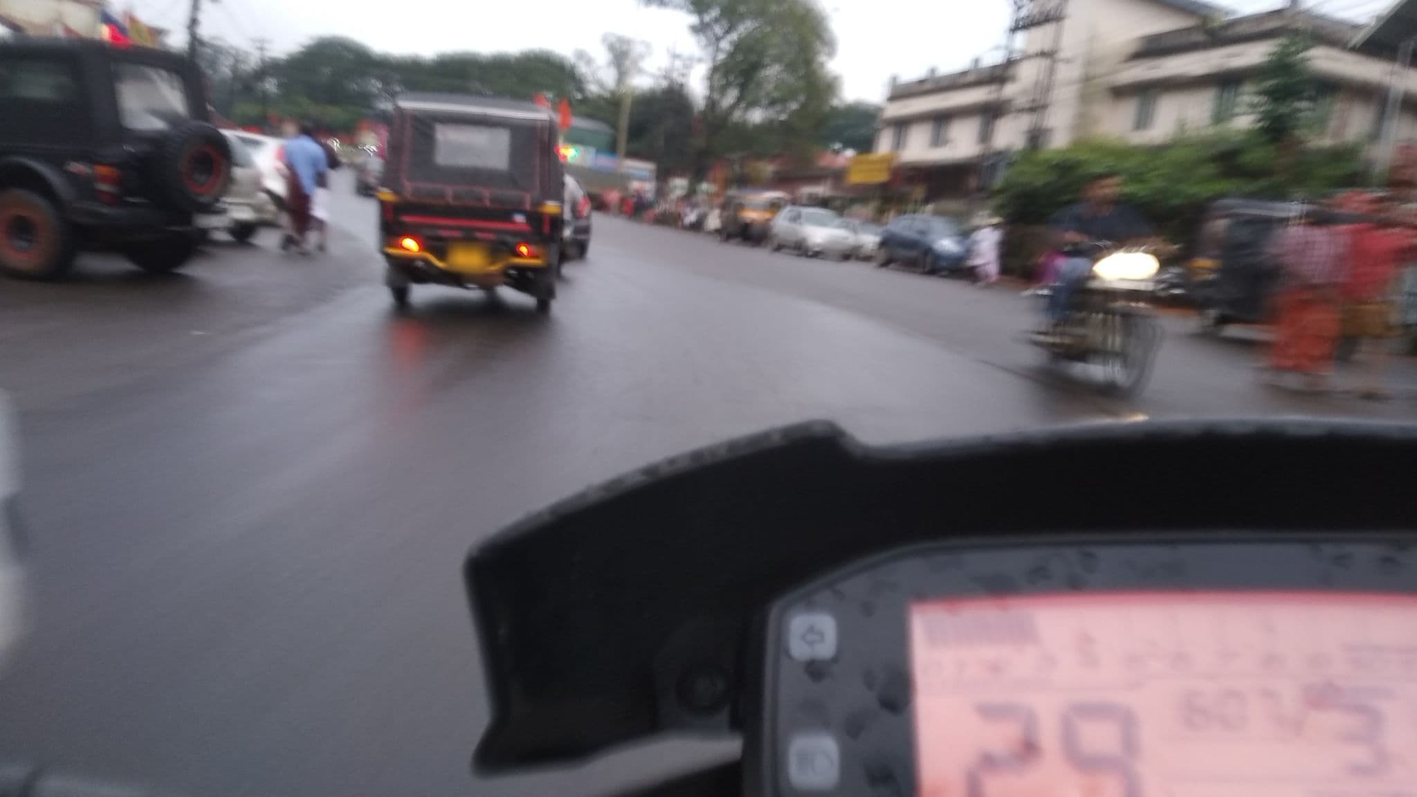 Street view near Matha residency, Munnar