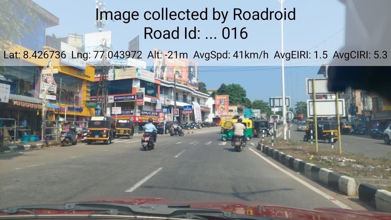 Street view near Hotel Shivashakthi, Pallichal — © roadroid (CC BY-SA · Mapillary)