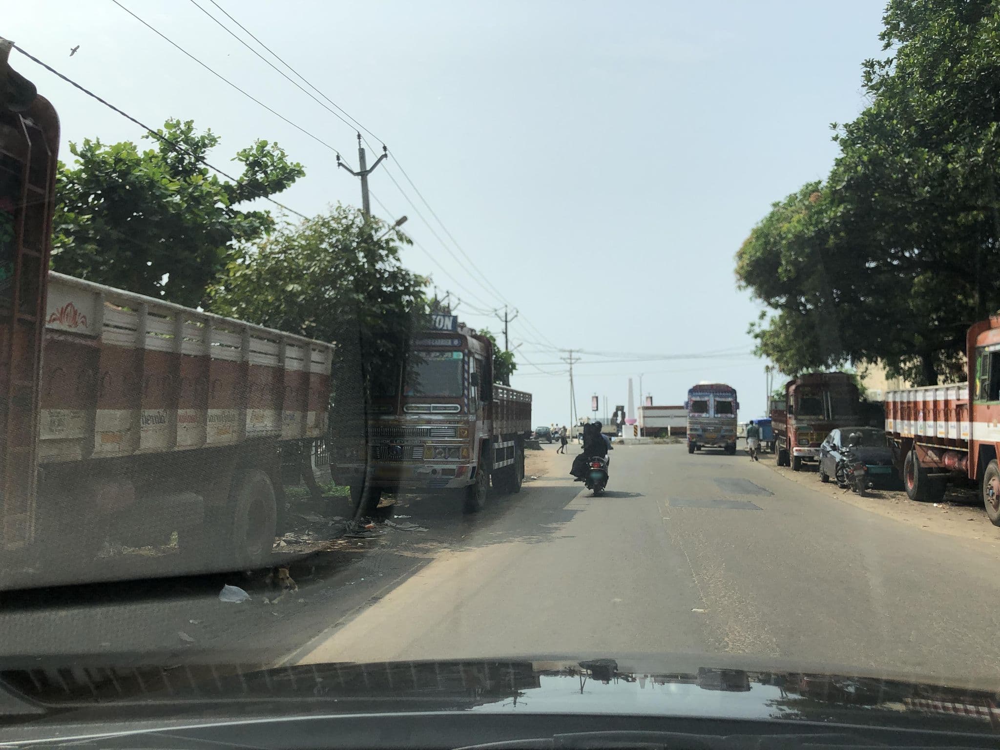 Street view near Sea Queen Hotel, Kozhikode — © krshibu (CC BY-SA · Mapillary)