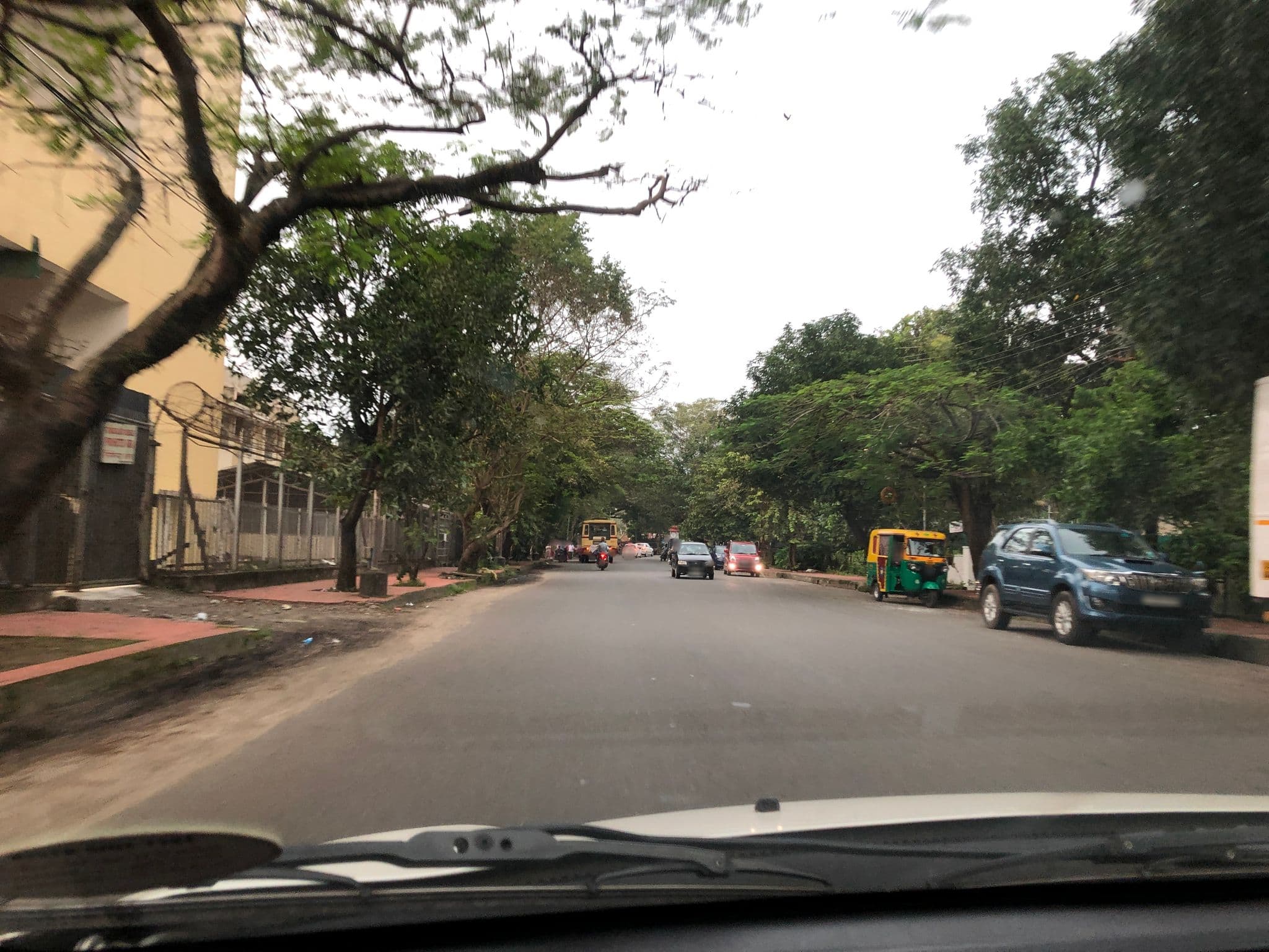 Street view near Post Matric Hostel For Boys, Kanayannur — © livableurbanism (CC BY-SA · Mapillary)