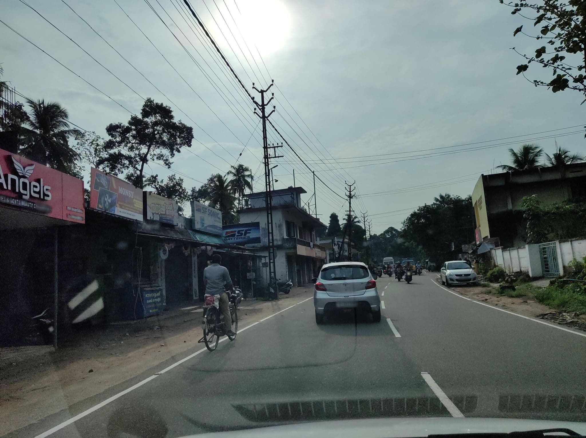 Street view near Hotel Udaya, Kattanam — © V15 (CC BY-SA · Mapillary)