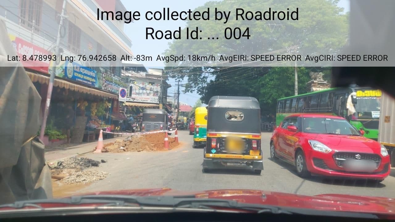 Street view near Hotel Sai Krishna, Thiruvananthapuram
