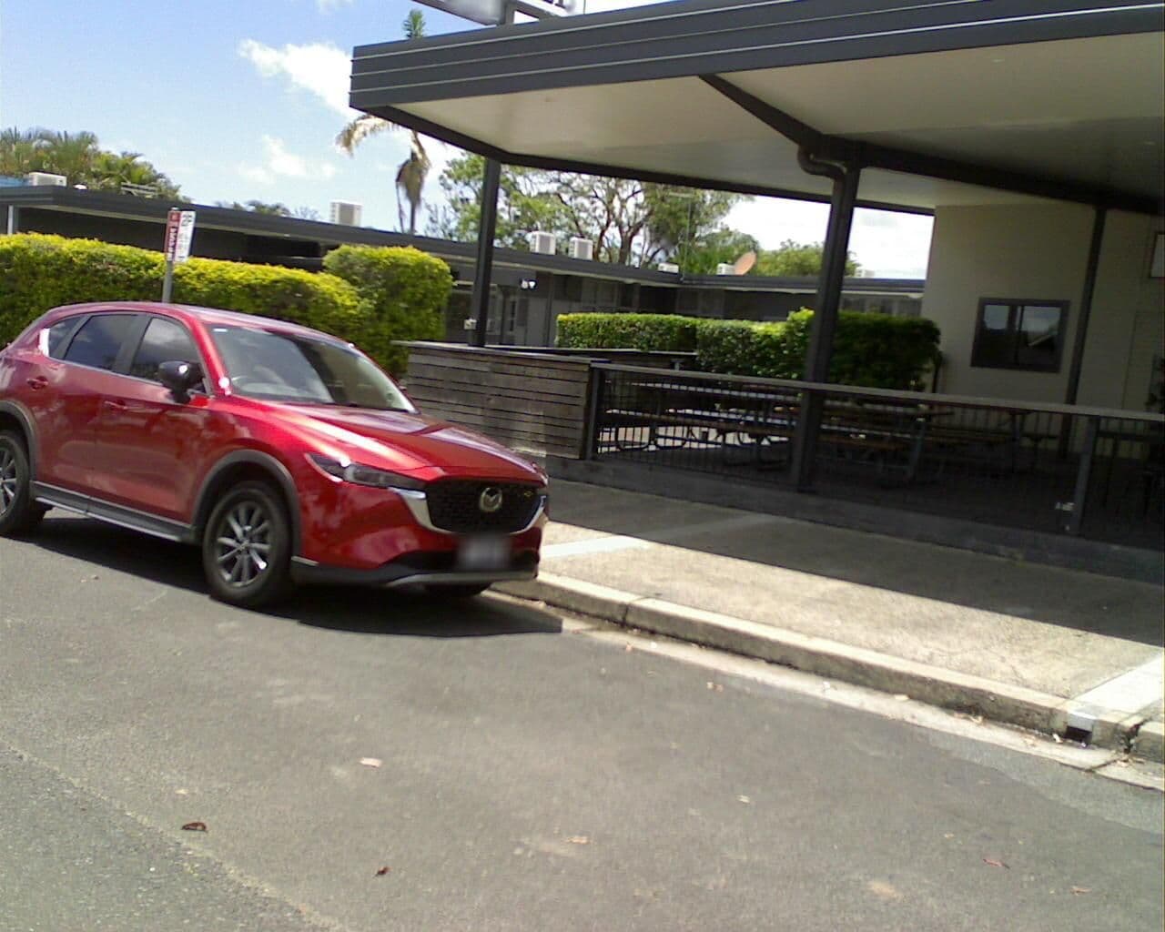 Street view near Rod 'n Reel Motel, Evans Head — © bob3bob3 (CC BY-SA · Mapillary)