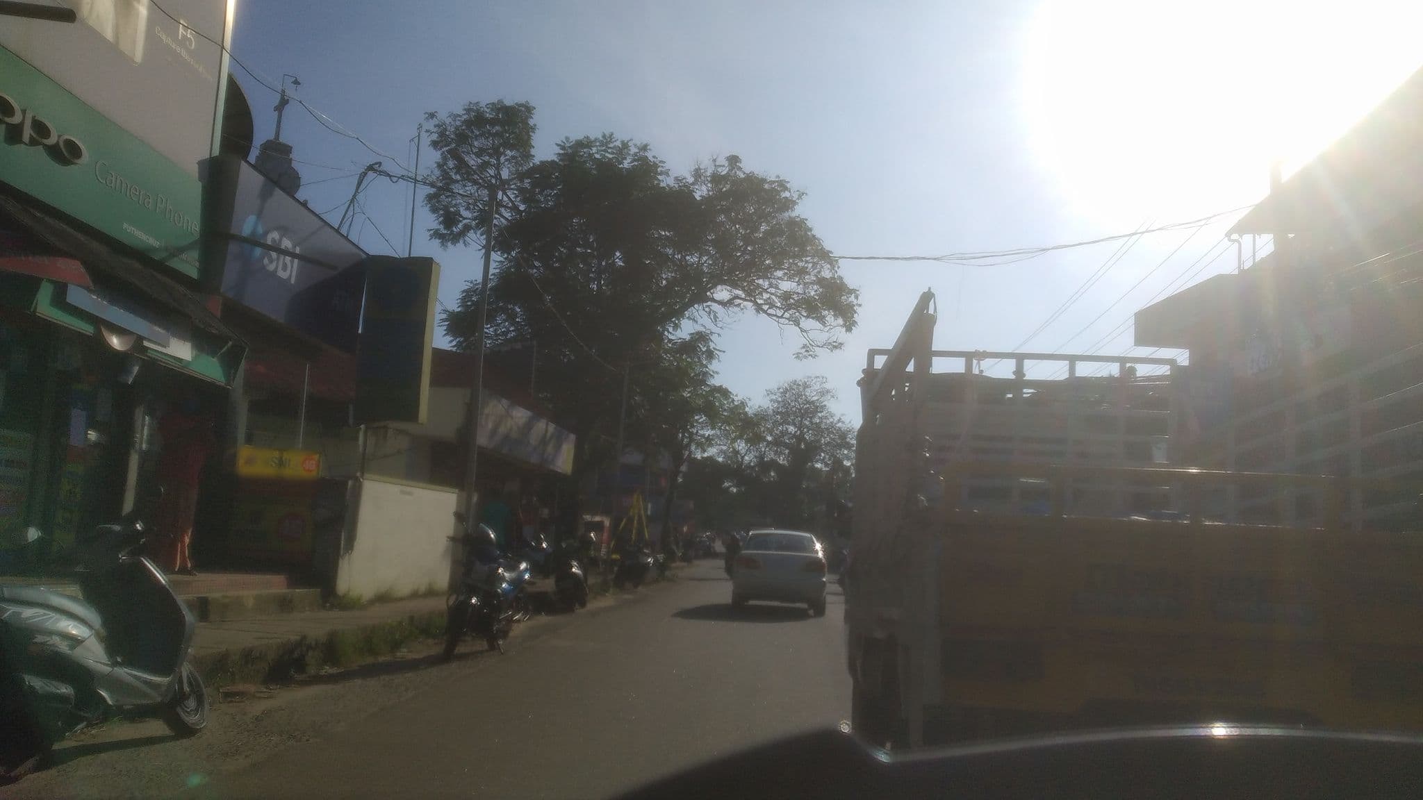 Street view near Hotel Rathees, Puthencruz — © jothishbabu (CC BY-SA · Mapillary)