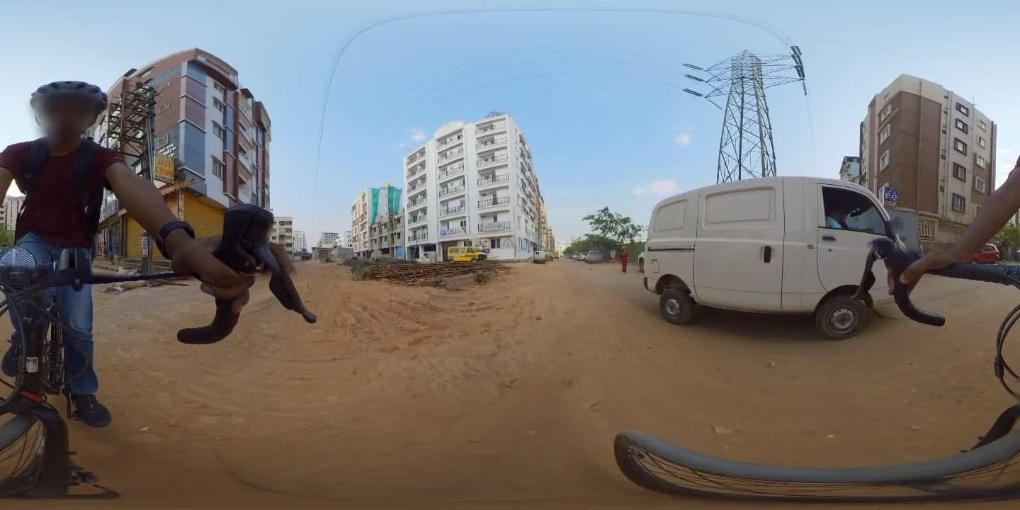 Street view near MP Homes, Dommasandra