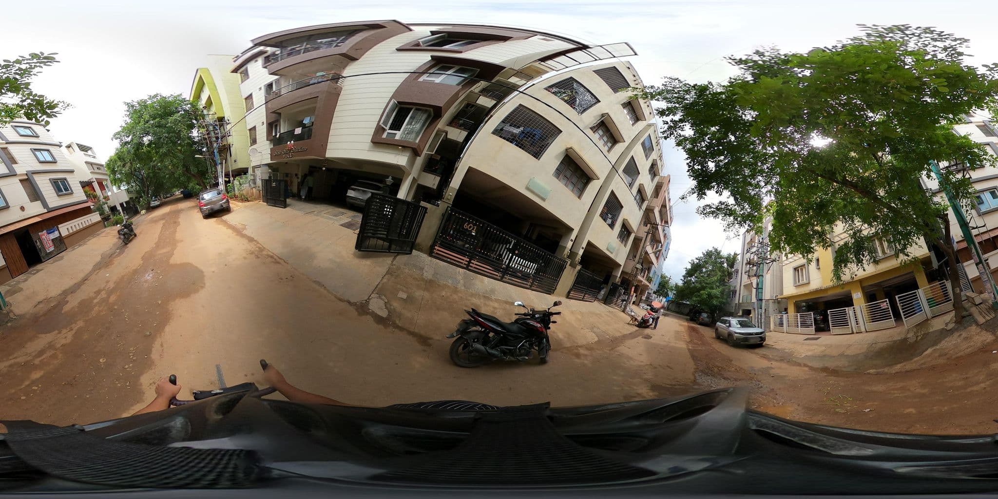 Street view near Treebo SLN Heritage, Dommasandra