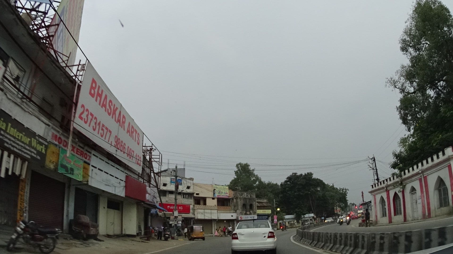 Street view near chai adda, Quthbullapur — © geohacker (CC BY-SA · Mapillary)