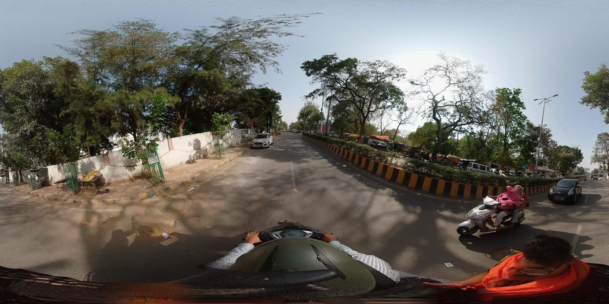 Street view near Hotel Harsh Ananda, Prayagraj — © sahilmeena09 (CC BY-SA · Mapillary)