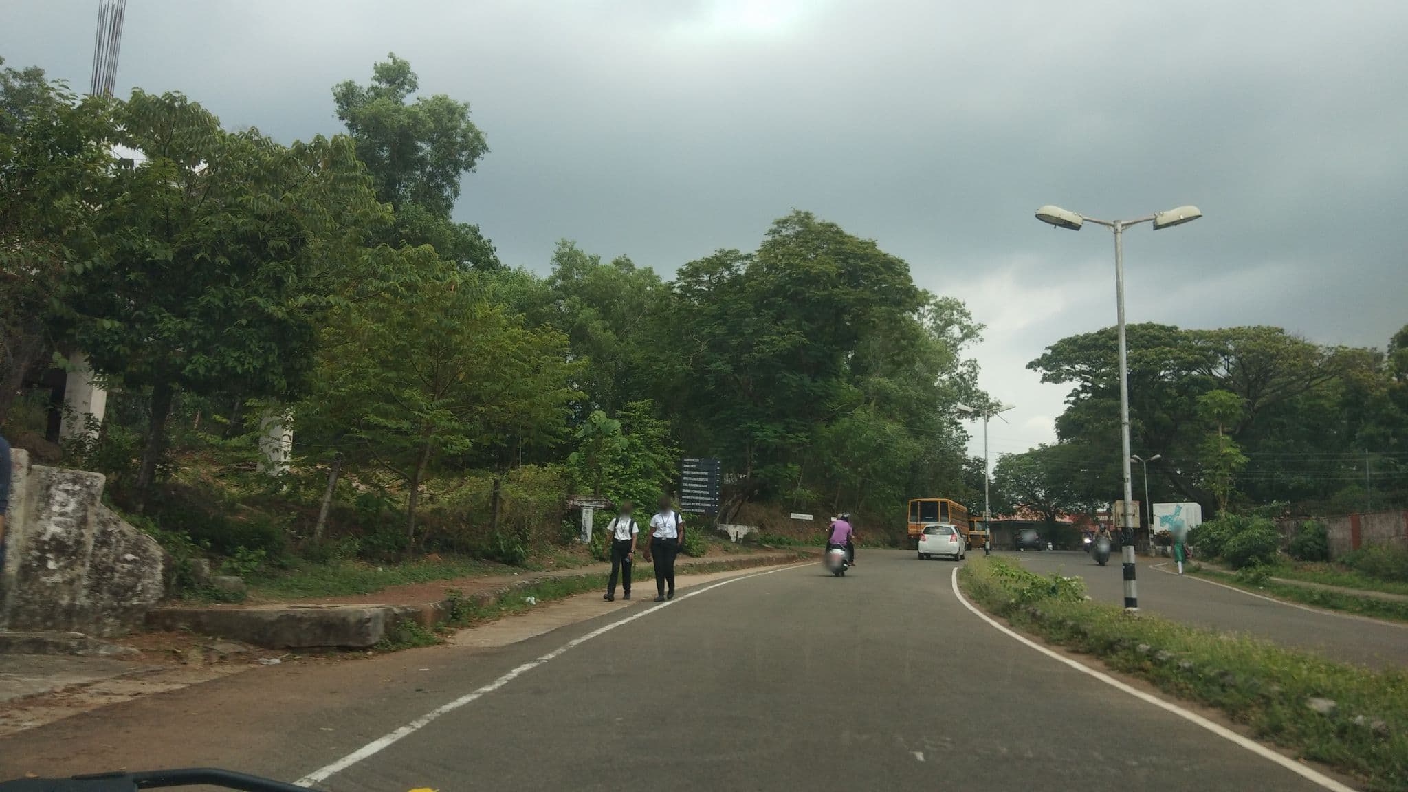 Street view near Anakha Hostel, Kalamassery — © V15 (CC BY-SA · Mapillary)